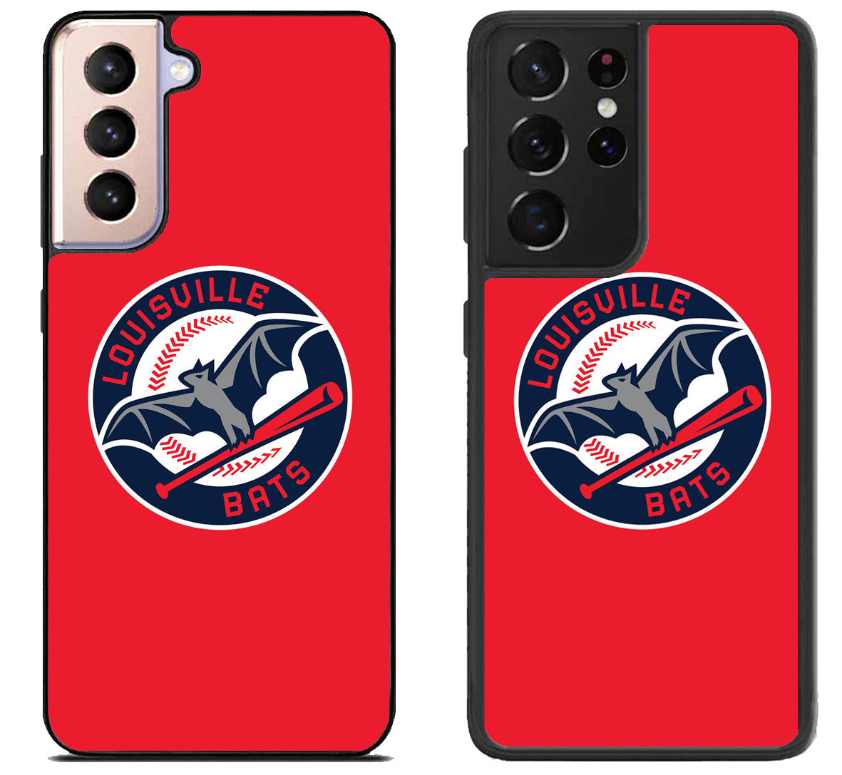Louisville Bats Logo Red Samsung Galaxy S21 | S21 FE | S21+ | S21 Ultra Case