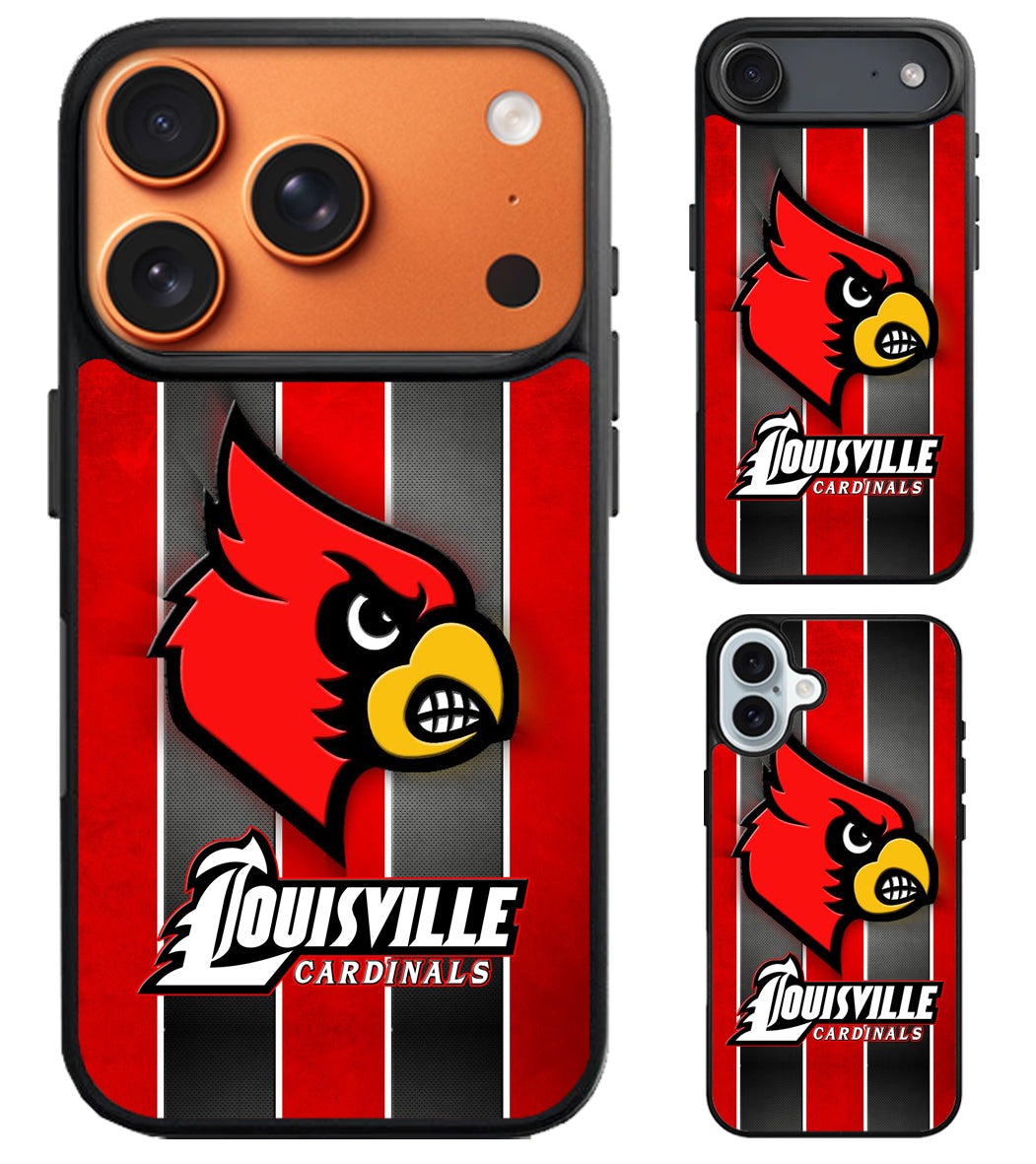 Louisville Cardinals Logo iPhone Air | iPhone 17 | 17 Pro | 17 Pro Max Case
