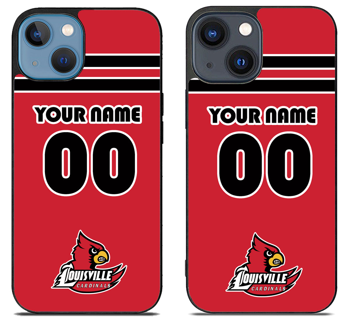 Custom Personalized Louisville Cardinals iPhone 15 | iPhone 15 Plus Case