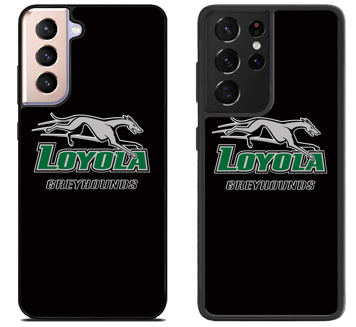 Loyola Maryland Hounds Black Samsung Galaxy S21 | S21 FE | S21+ | S21 Ultra Case