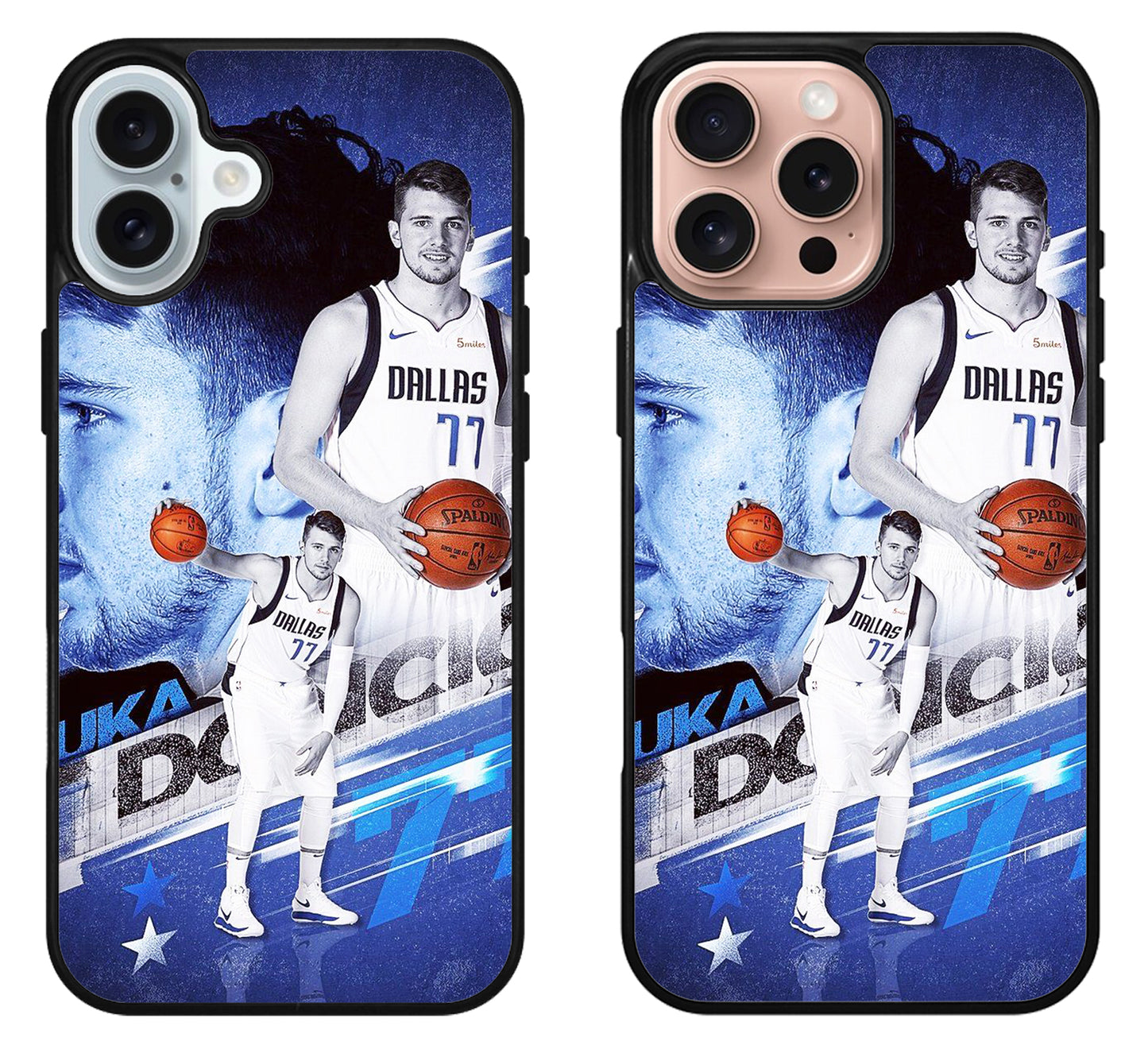 Luka Doncic Collage Dallas Mavericks iPhone 16 | 16 Plus | 16 Pro | 16 Pro Max Case