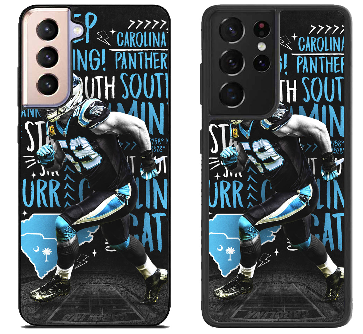 Luke Kuechly Cool Samsung Galaxy S21 | S21 FE | S21+ | S21 Ultra Case