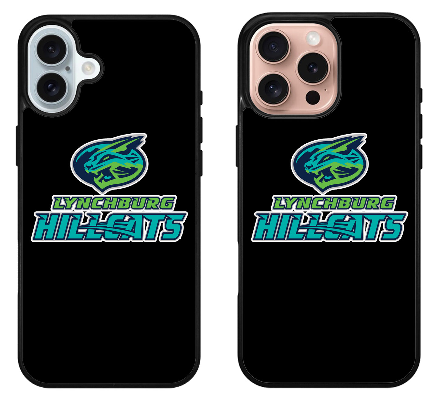 Lynchburg Hillcats Blacck iPhone 16 | 16 Plus | 16 Pro | 16 Pro Max Case