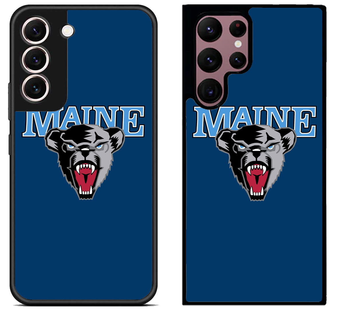 Maine Black Bears Blue Samsung Galaxy S22 | S22+ | S22 Ultra Case