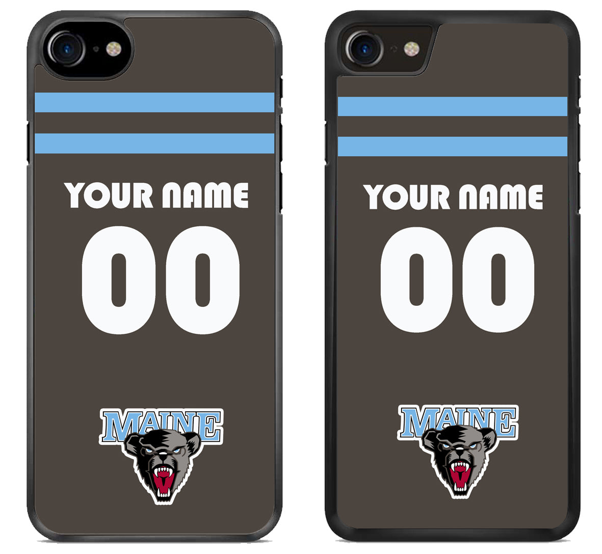 Custom Personalized Maine Black Bears iPhone SE 2020 | iPhone SE 2022 Case