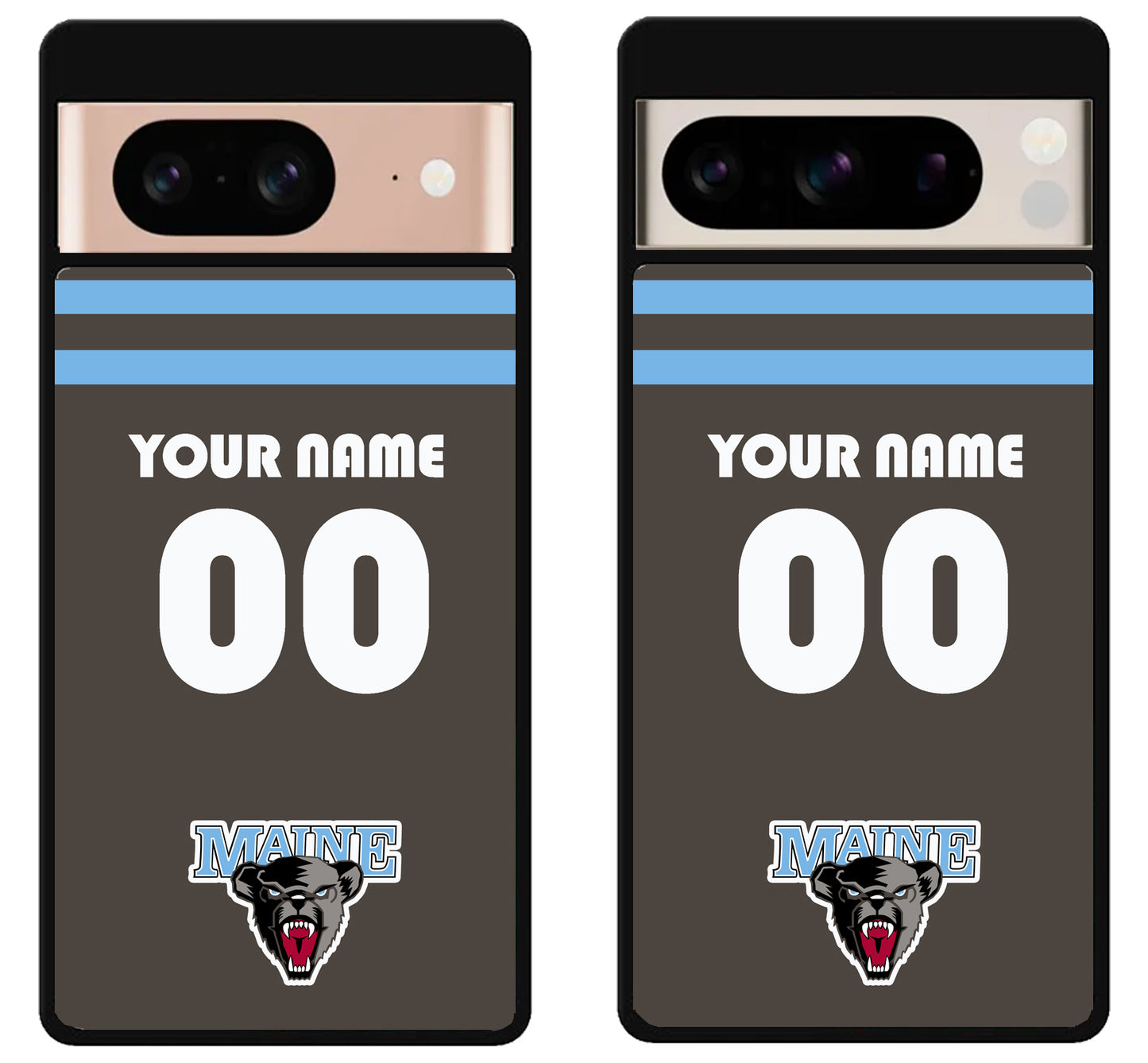 Custom Personalized Maine Black Bears Google Pixel 8 | 8 Pro Case
