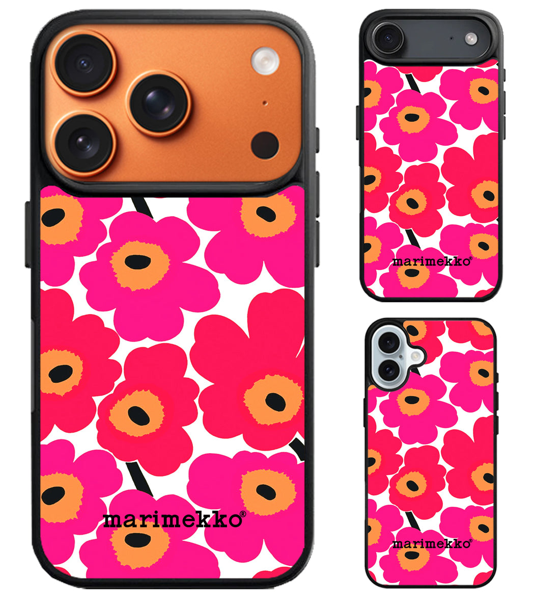 Marimekko Rose iPhone Air | iPhone 17 | 17 Pro | 17 Pro Max Case