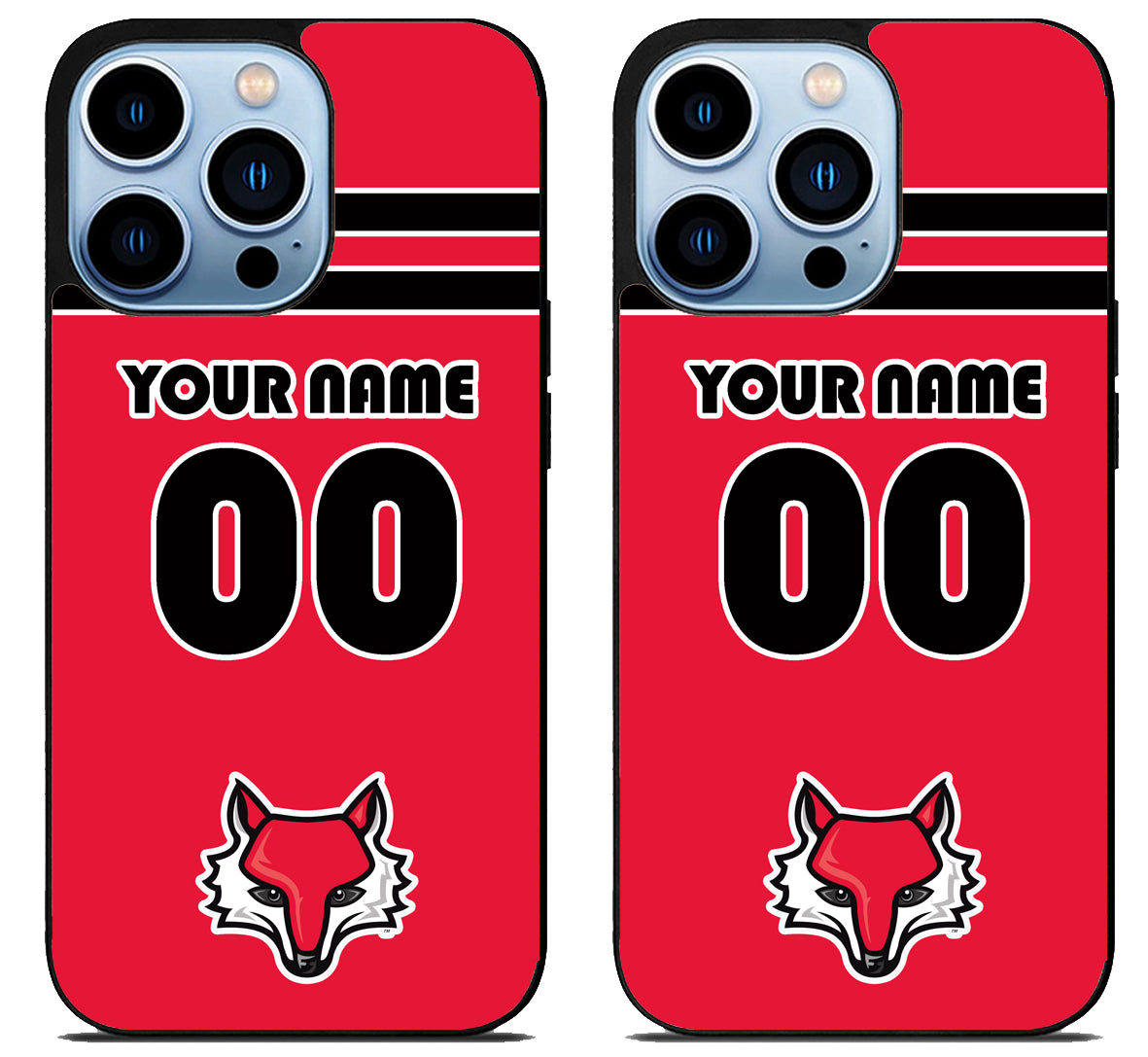 Custom Personalized Marist Red Foxes iPhone 15 Pro | iPhone 15 Pro Max Case
