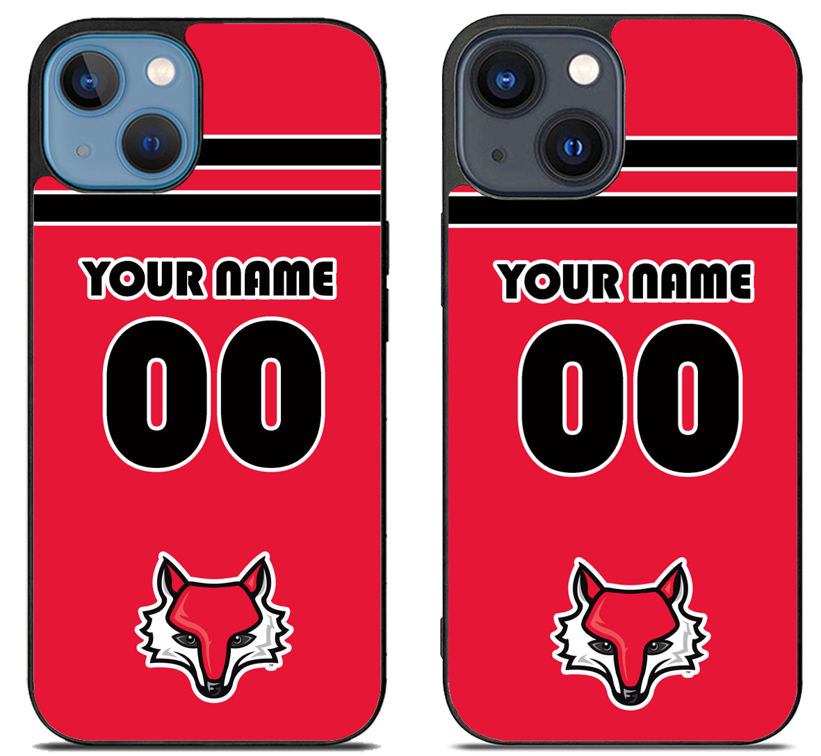 Custom Personalized Marist Red Foxes iPhone 15 | iPhone 15 Plus Case