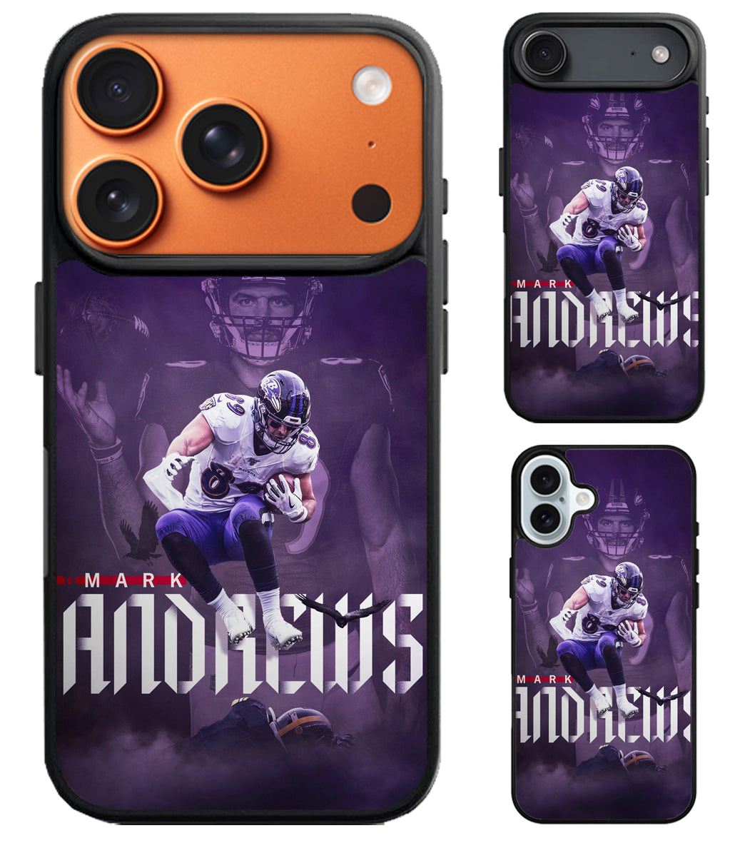 Mark Andrews Baltimore Ravens Background iPhone Air | iPhone 17 | 17 Pro | 17 Pro Max Case