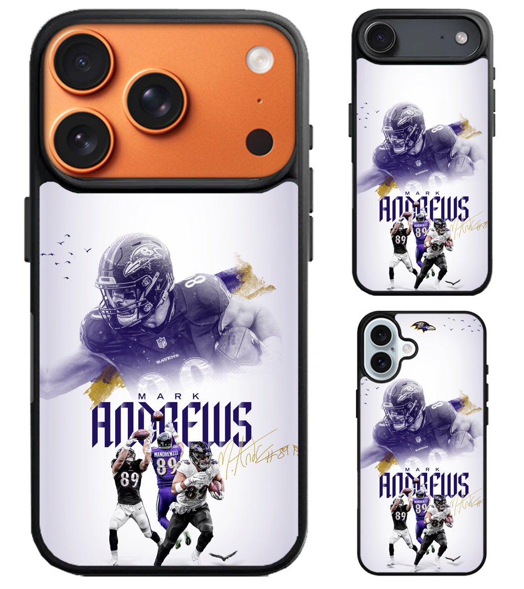 Mark Andrews Baltimore Ravens Collage iPhone Air | iPhone 17 | 17 Pro | 17 Pro Max Case