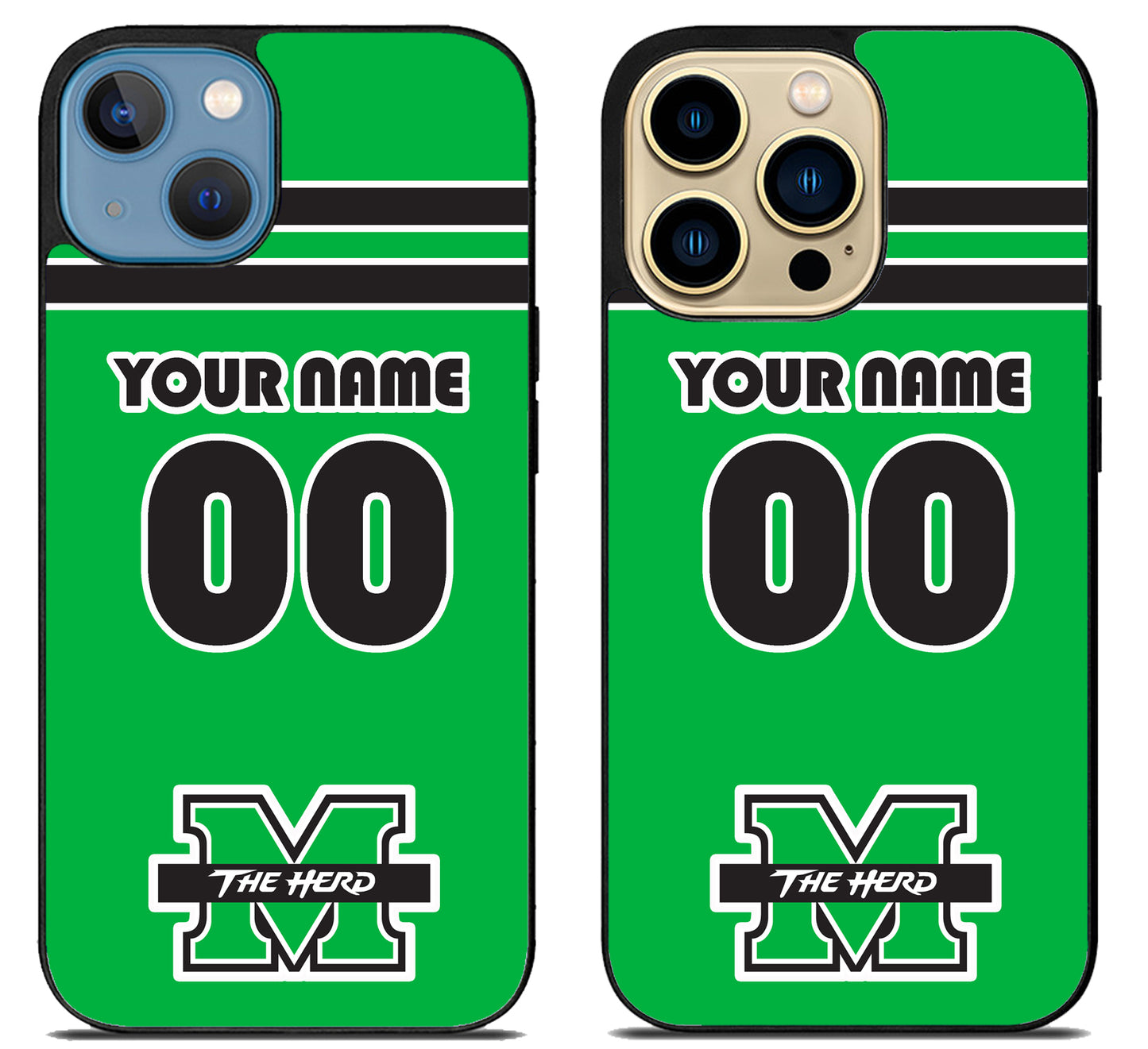 Custom Personalized Marshall Thundering Herd iPhone 14 | 14 Plus | 14 Pro | 14 Pro Max Case