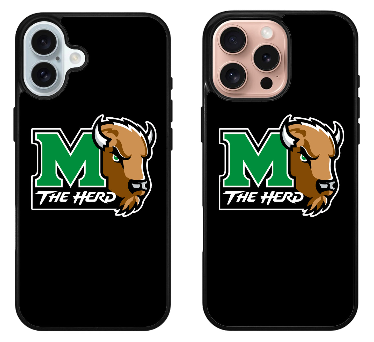 Marshall Thundering Herd Cover iPhone 16 | 16 Plus | 16 Pro | 16 Pro Max Case