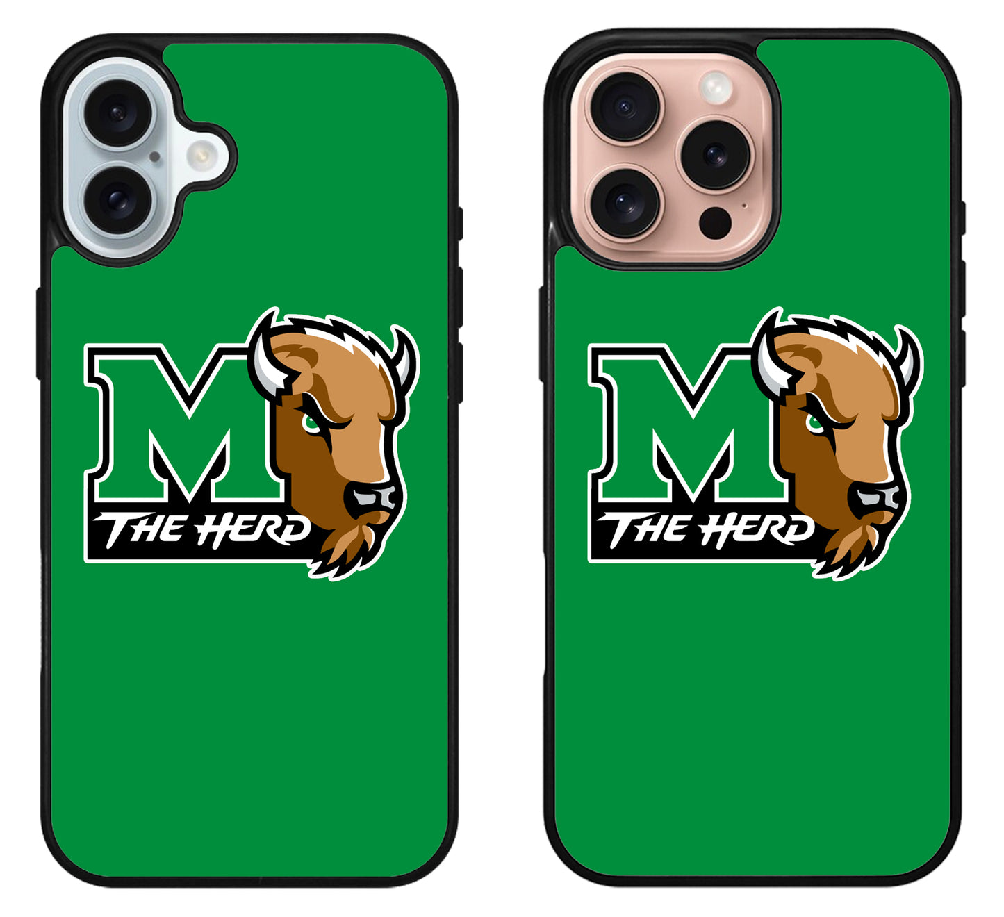 Marshall Thundering Herd Logo iPhone 16 | 16 Plus | 16 Pro | 16 Pro Max Case