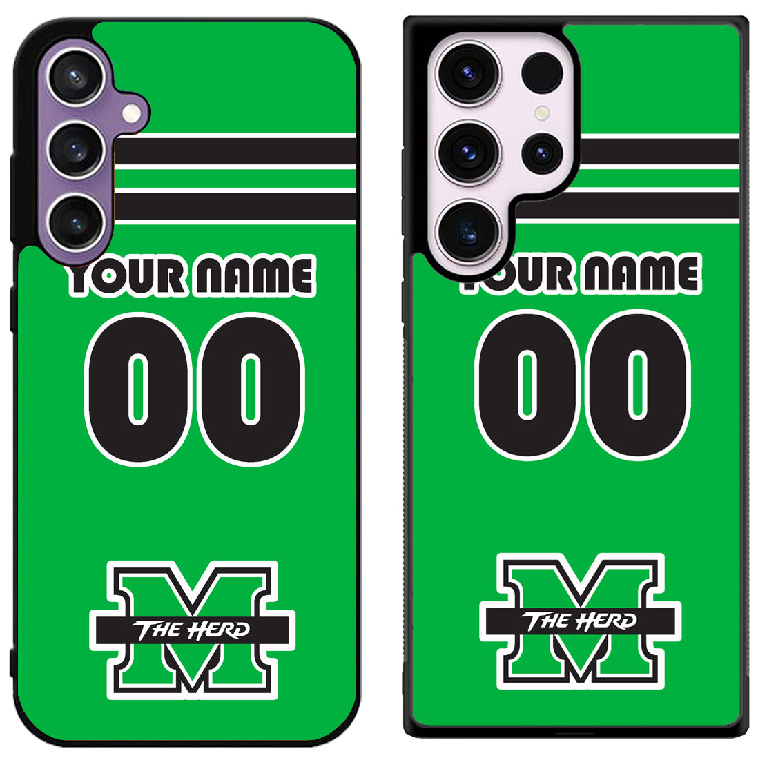 Custom Personalized Marshall Thundering Herd Samsung Galaxy S24 | S24+ | S24 Ultra Case