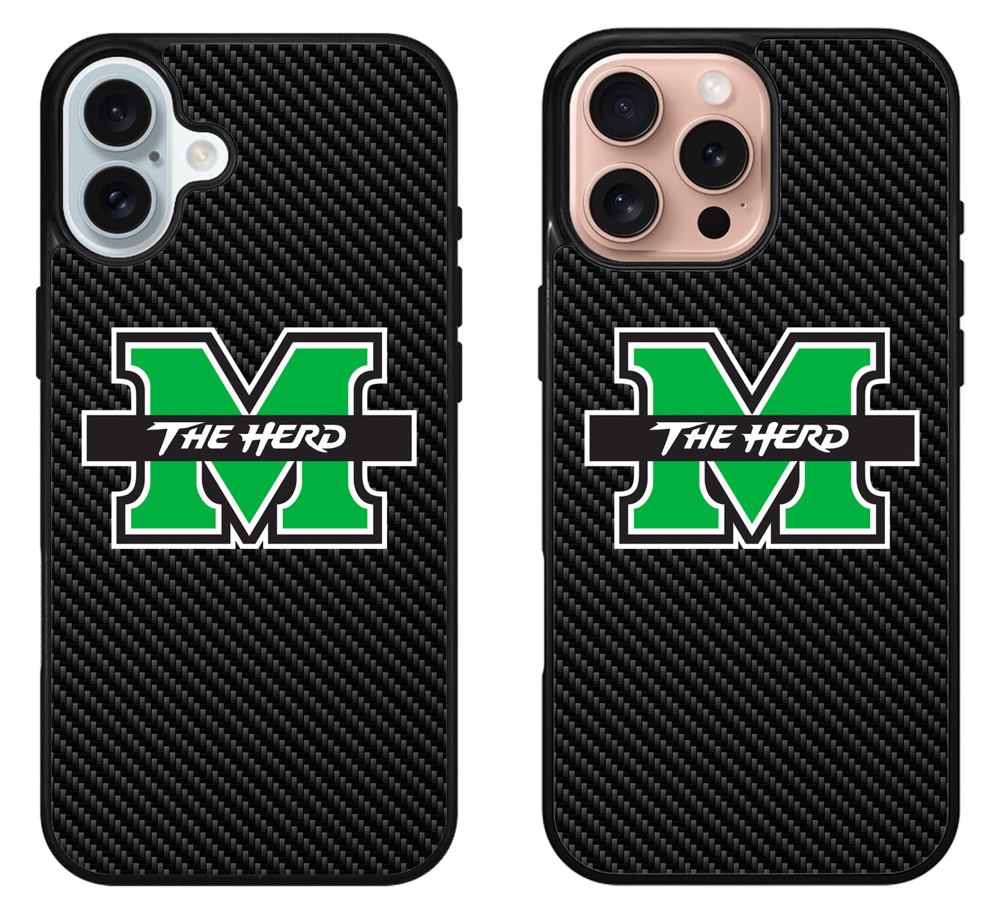 Marshall University Thundering Herd Logo iPhone 16 | 16 Plus | 16 Pro | 16 Pro Max Case
