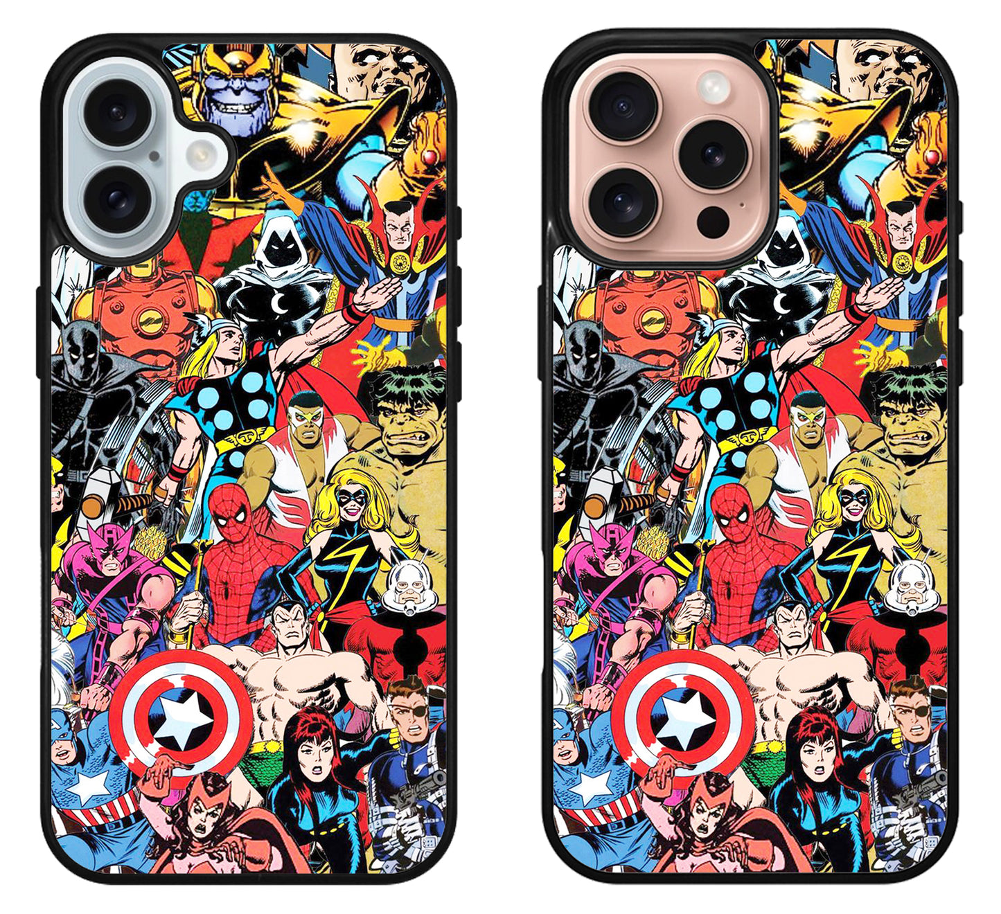 Marvel Avengers Comics iPhone 16 | 16 Plus | 16 Pro | 16 Pro Max Case
