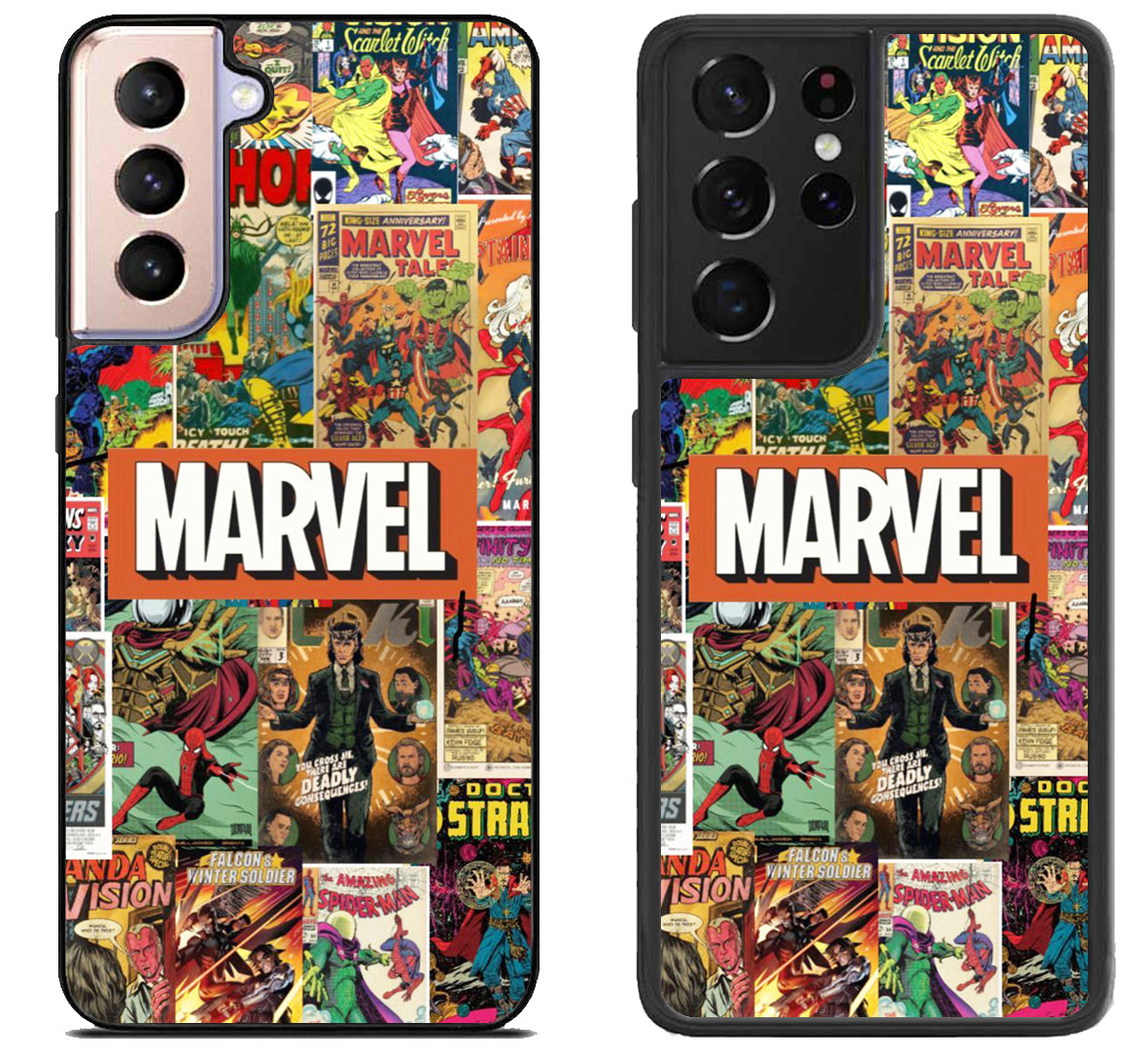 Marvel Collage Samsung Galaxy S21 | S21 FE | S21+ | S21 Ultra Case