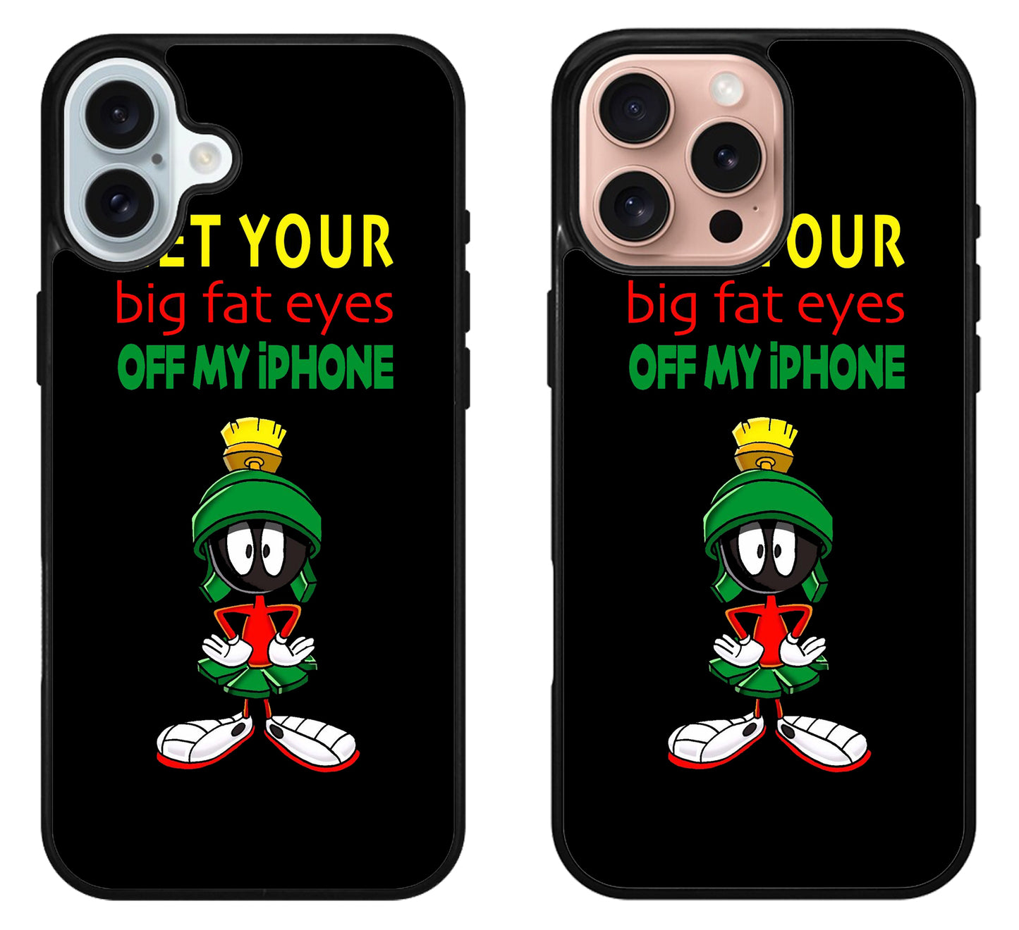MarvinThe Martian Big Fat Eyes iPhone 16 | 16 Plus | 16 Pro | 16 Pro Max Case