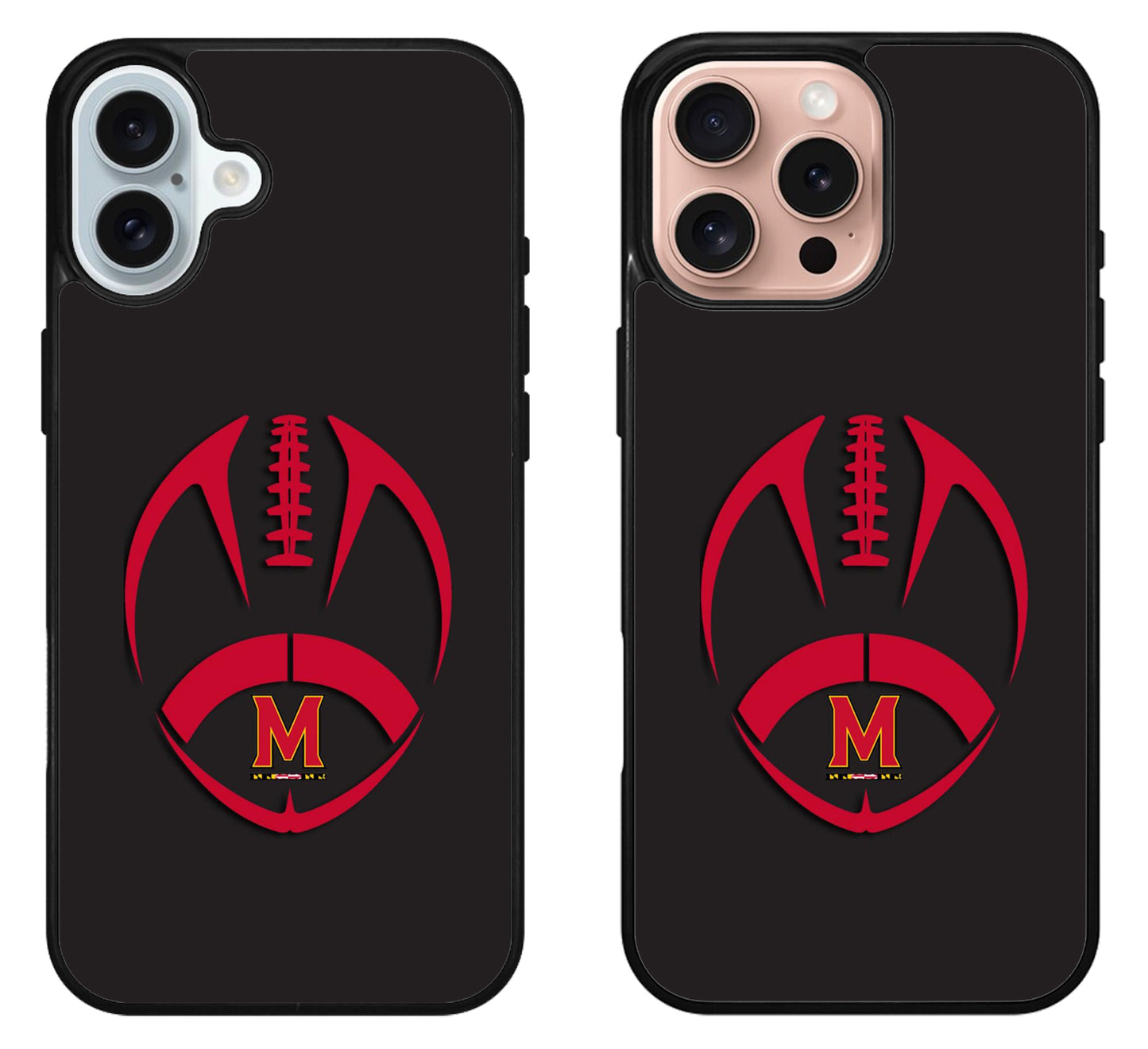 Maryland Terrapins Football iPhone 16 | 16 Plus | 16 Pro | 16 Pro Max Case