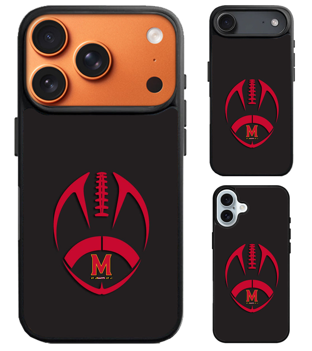 Maryland Terrapins Football iPhone Air | iPhone 17 | 17 Pro | 17 Pro Max Case