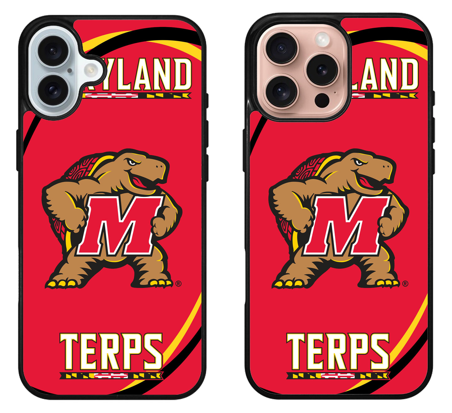 Maryland Terrapins Logo Cool iPhone 16 | 16 Plus | 16 Pro | 16 Pro Max Case