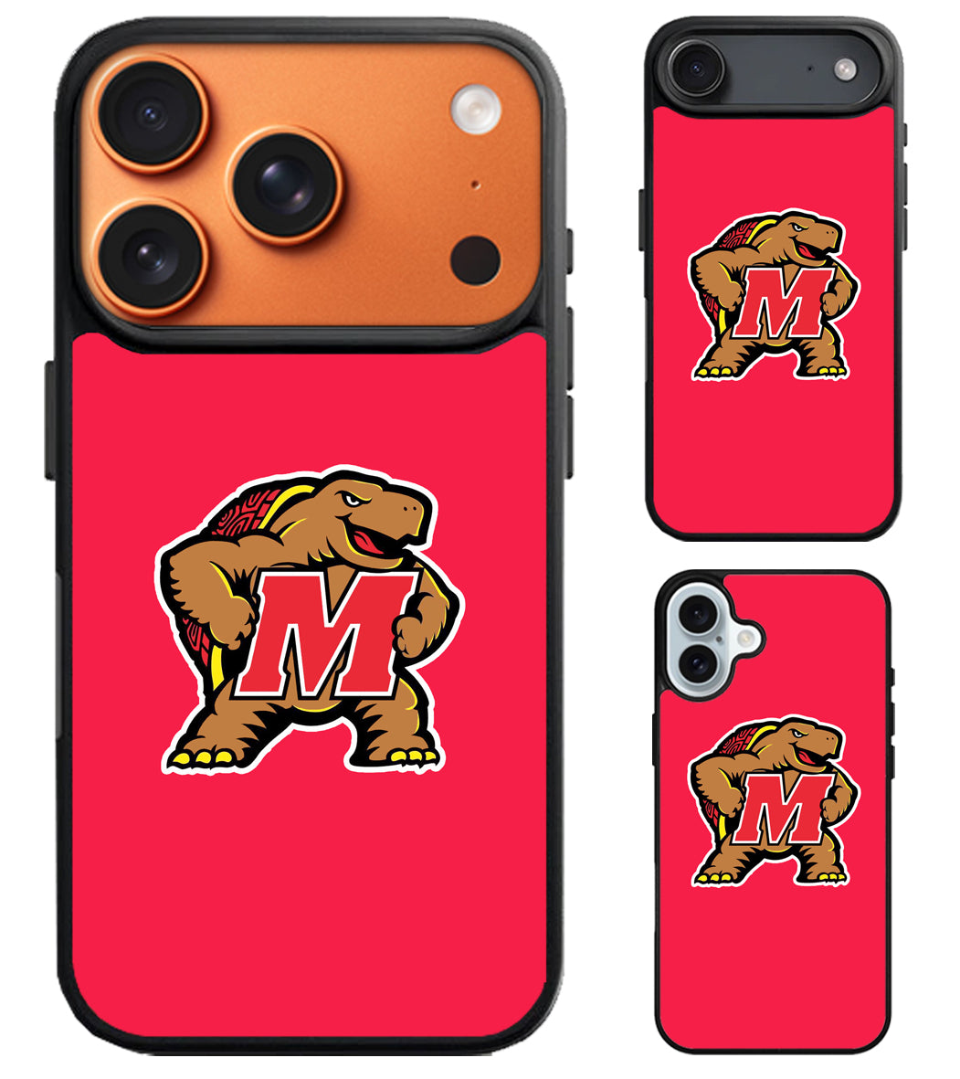 Maryland Terrapins Logo Stylish iPhone Air | iPhone 17 | 17 Pro | 17 Pro Max Case