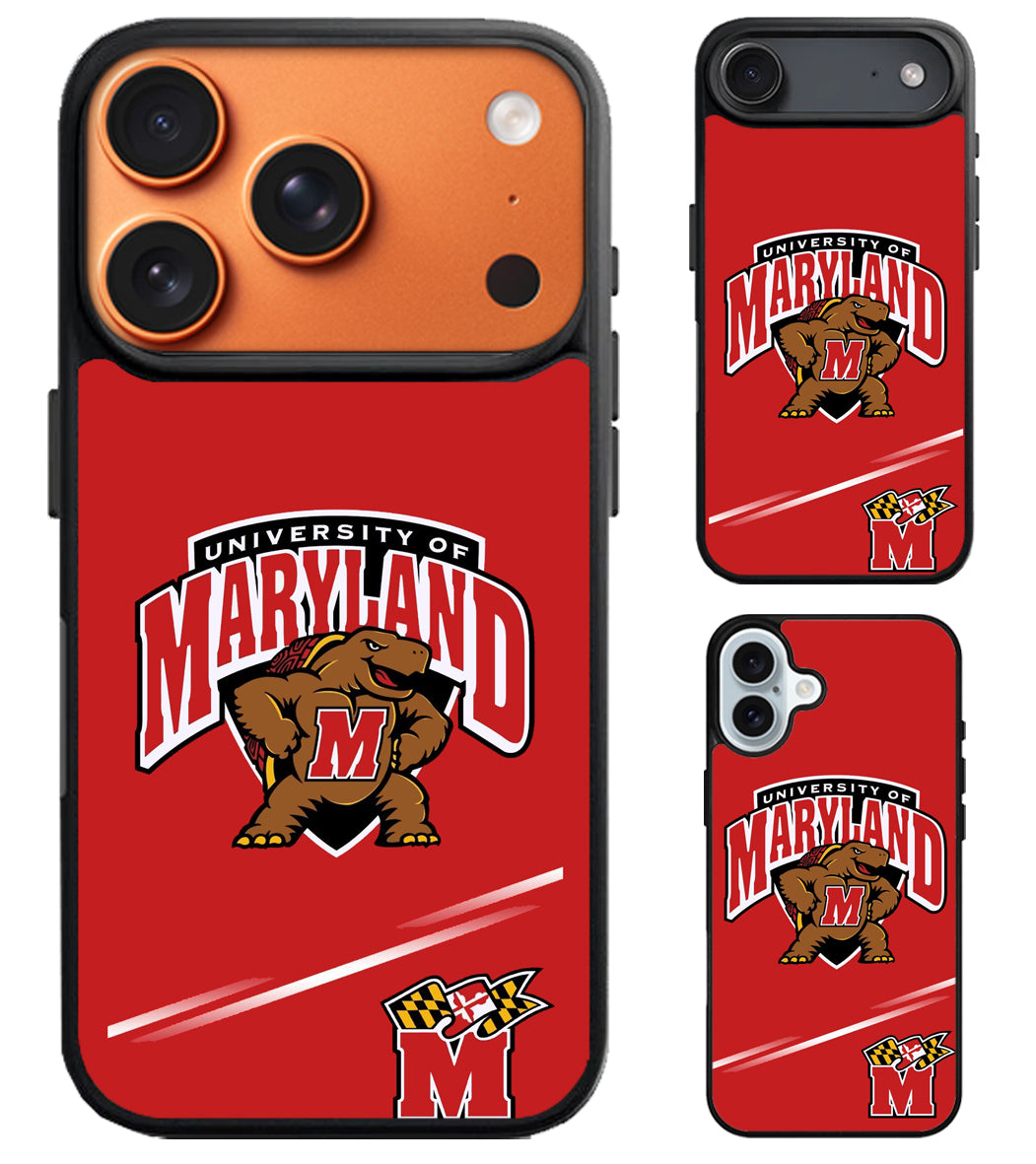 Maryland Terrapins iPhone Air | iPhone 17 | 17 Pro | 17 Pro Max Case