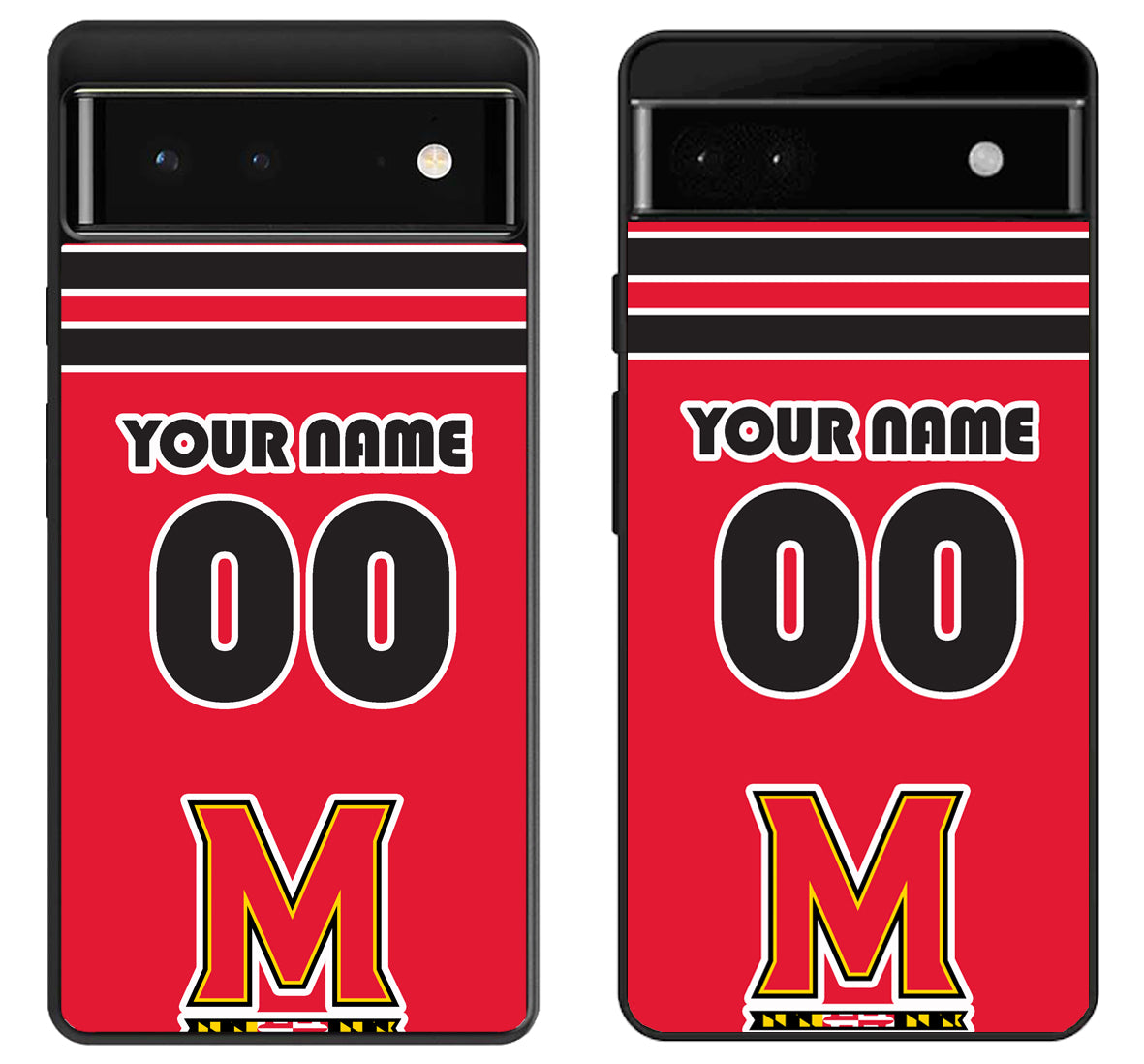 Custom Personalized Maryland Terrapins Google Pixel 6 | 6A | 6 Pro Case