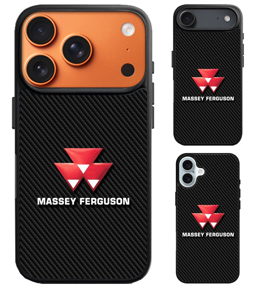 Massey Ferguson Black iPhone Air | iPhone 17 | 17 Pro | 17 Pro Max Case
