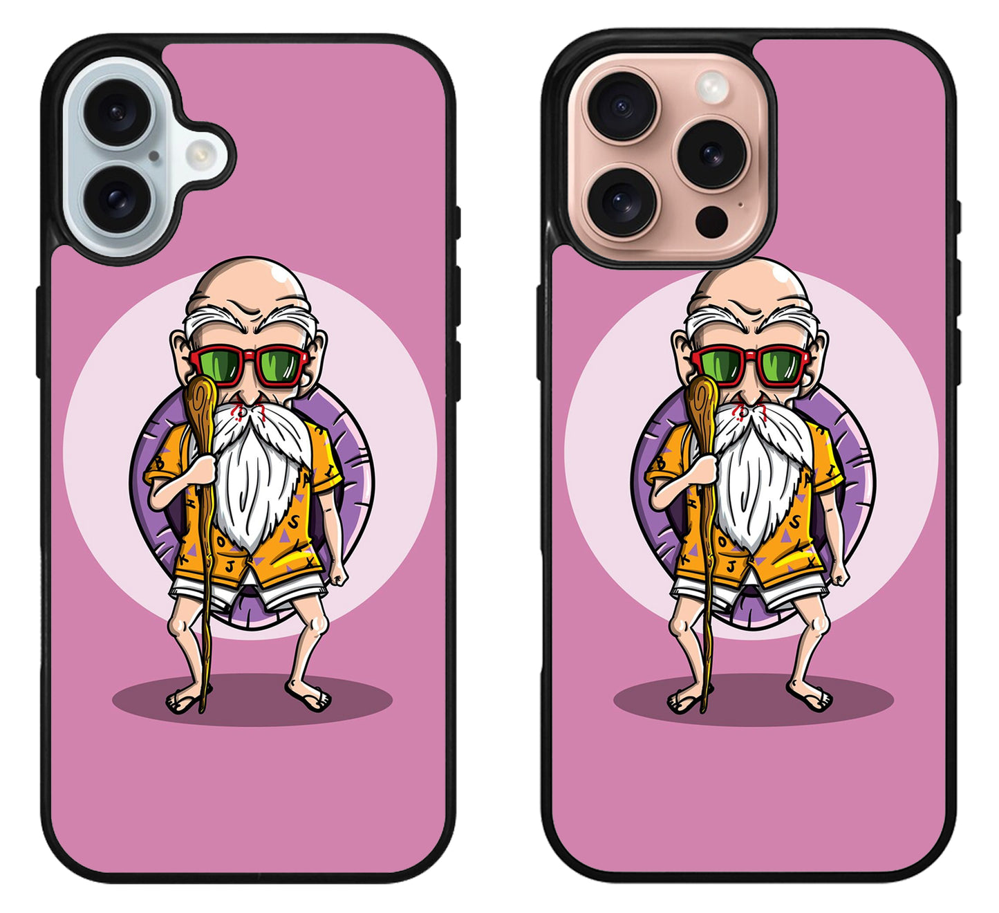 Master Roshi dragon ball Cover iPhone 16 | 16 Plus | 16 Pro | 16 Pro Max Case