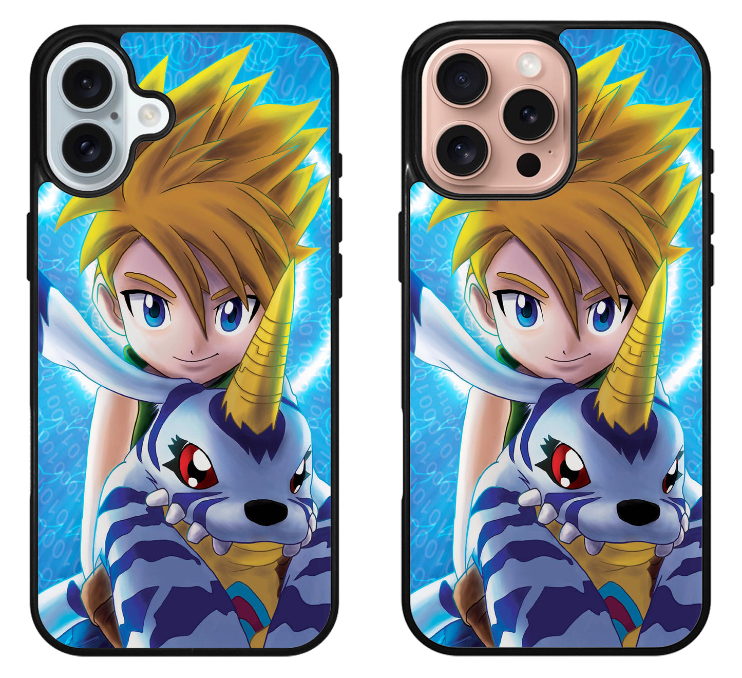 Matt & Gabumon Digimon iPhone 16 | 16 Plus | 16 Pro | 16 Pro Max Case