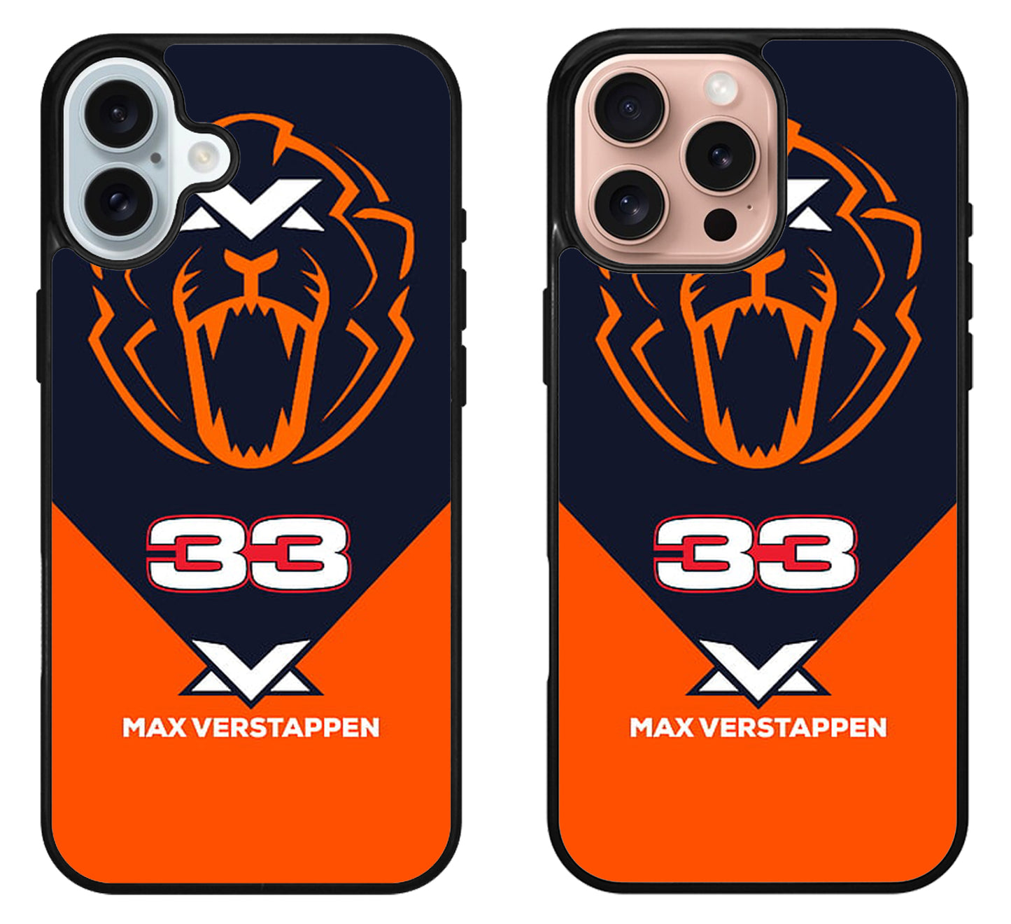 Max Verstappen lion Logo iPhone 16 | 16 Plus | 16 Pro | 16 Pro Max Case
