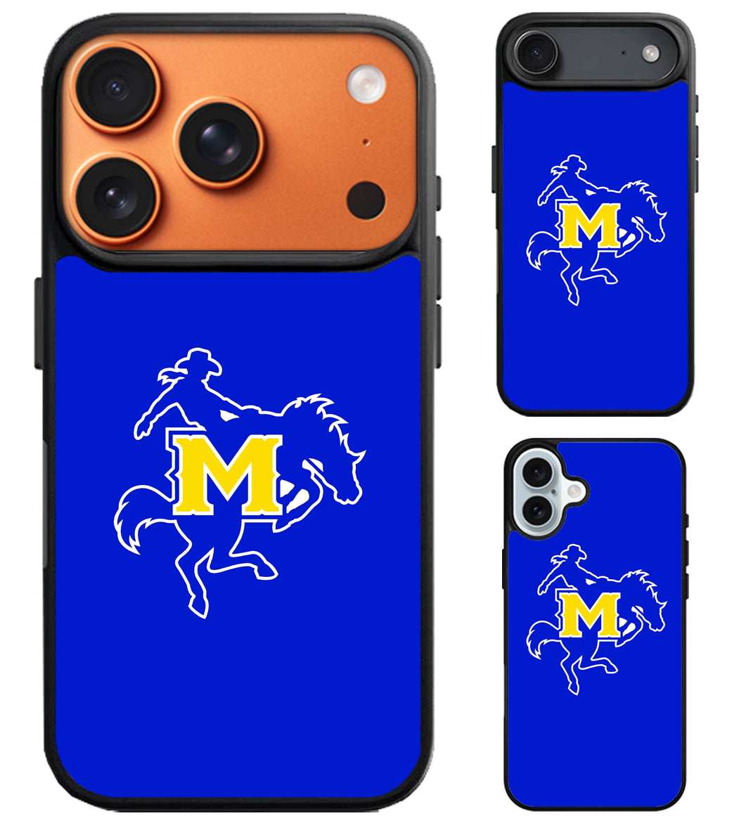 McNeese State Cowboys iPhone Air | iPhone 17 | 17 Pro | 17 Pro Max Case