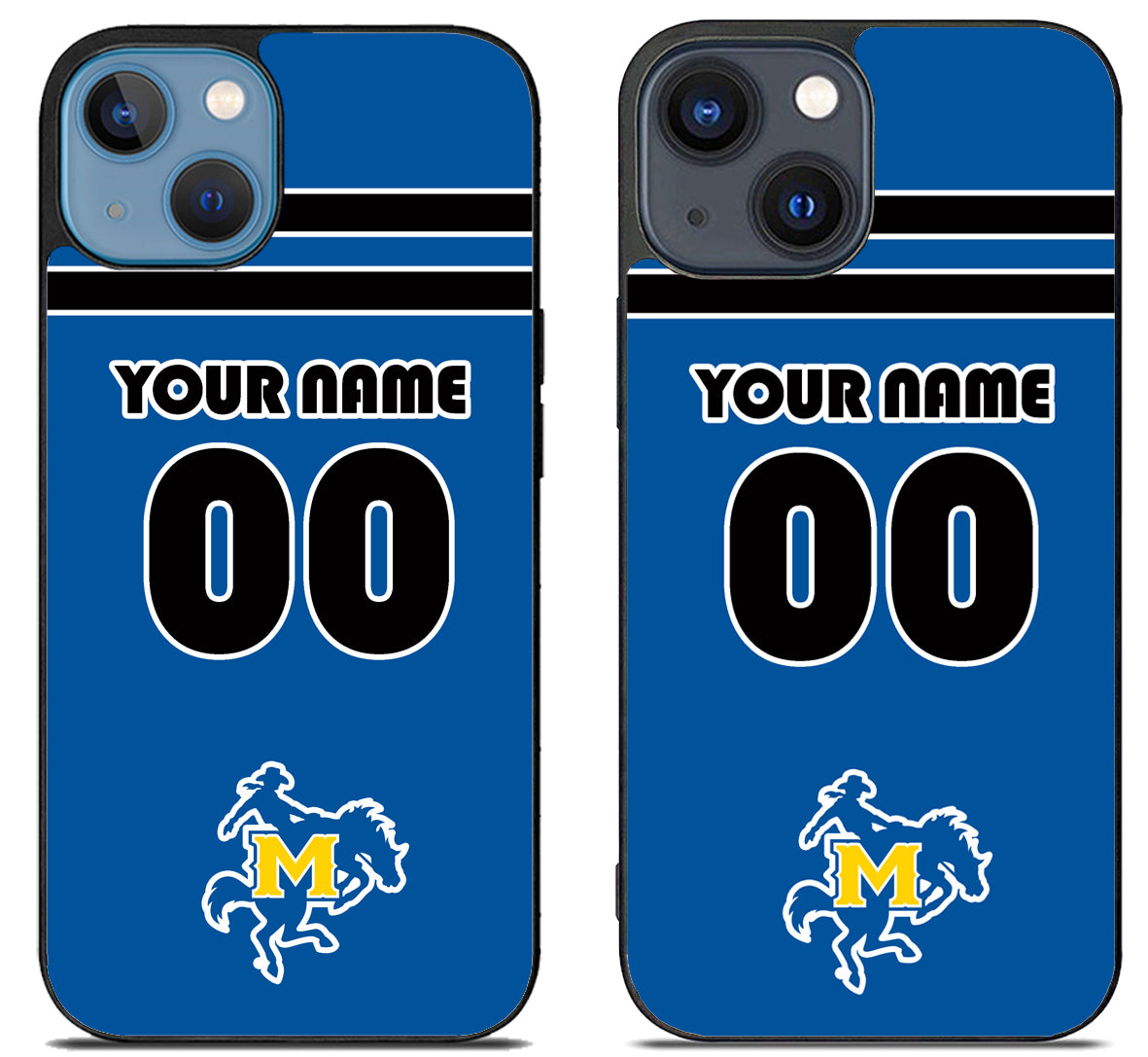 Custom Personalized McNeese State Cowboys iPhone 15 | iPhone 15 Plus Case
