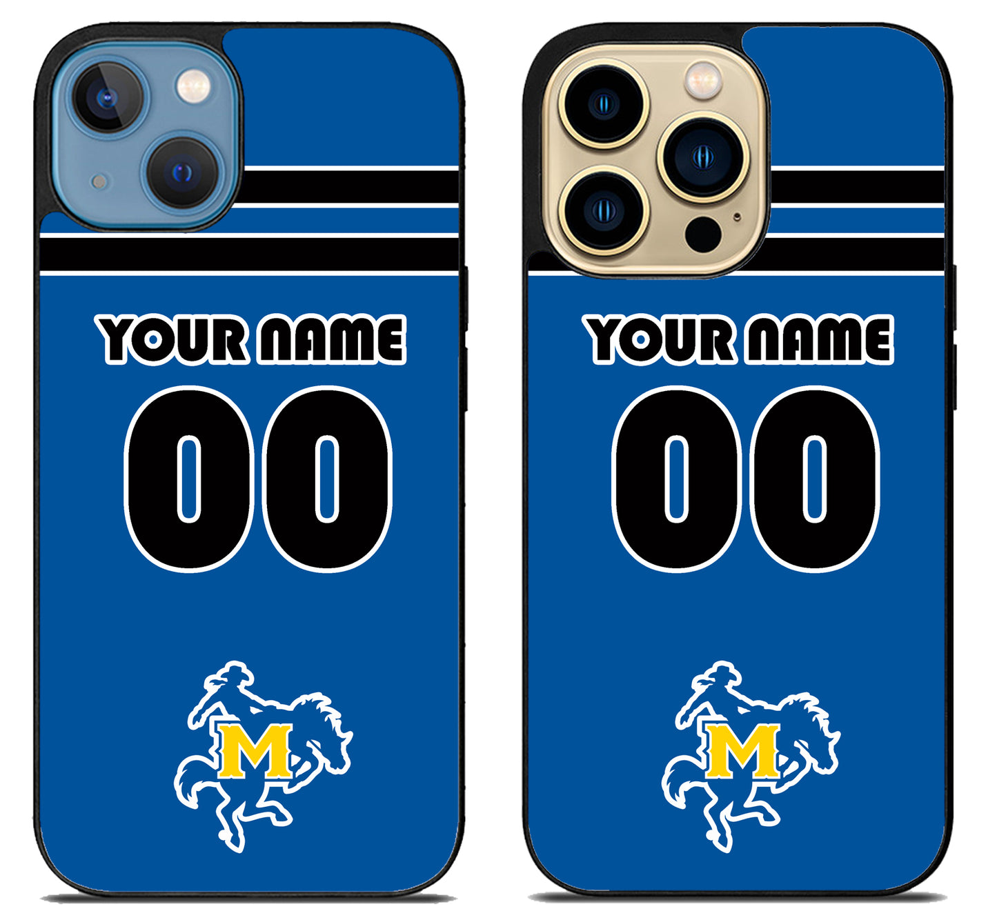 Custom Personalized McNeese State Cowboys iPhone 14 | 14 Plus | 14 Pro | 14 Pro Max Case