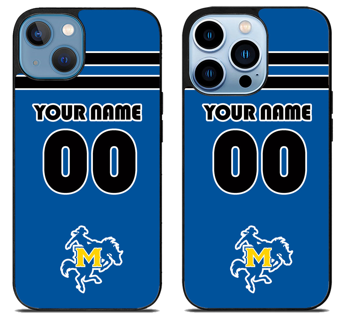 Custom Personalized McNeese State Cowboys iPhone 13 | 13 Mini | 13 Pro | 13 Pro Max Case