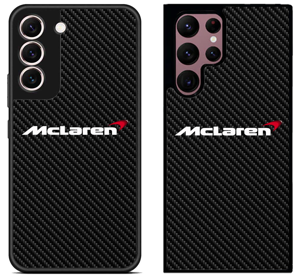 Mclaren Black Carbon Samsung Galaxy S22 | S22+ | S22 Ultra Case