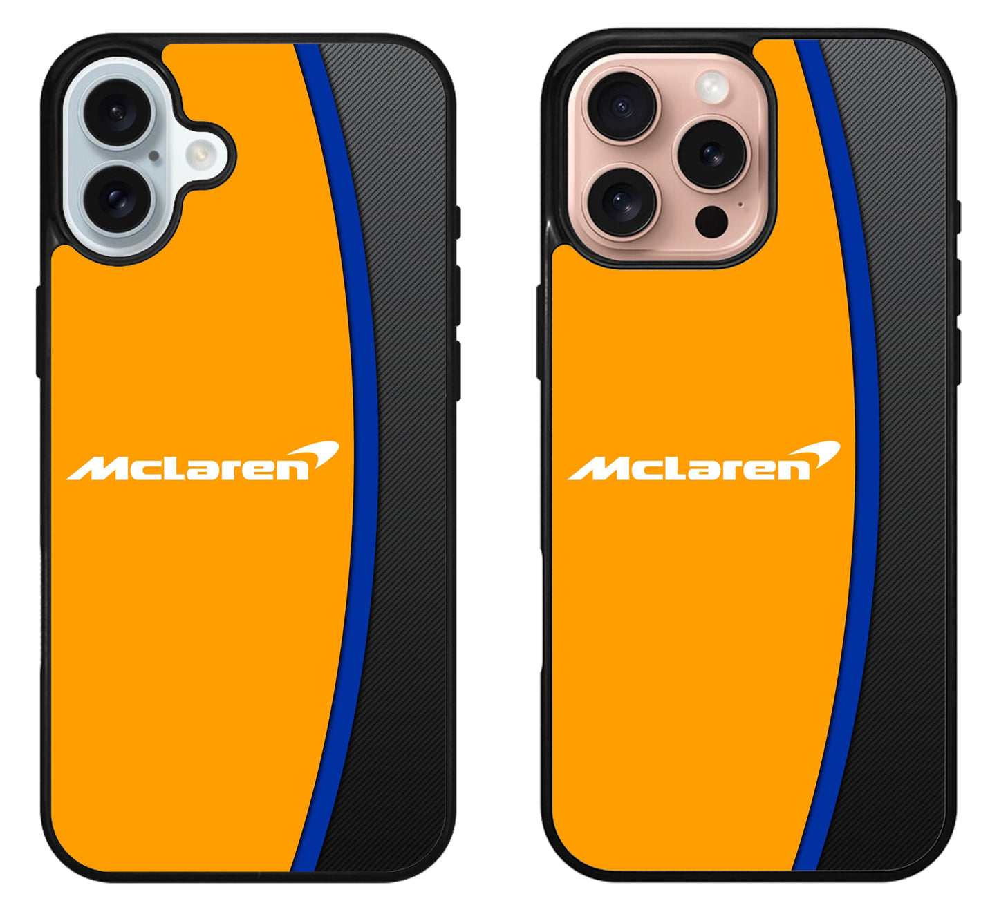 Mclaren Logo Carbon iPhone 16 | 16 Plus | 16 Pro | 16 Pro Max Case