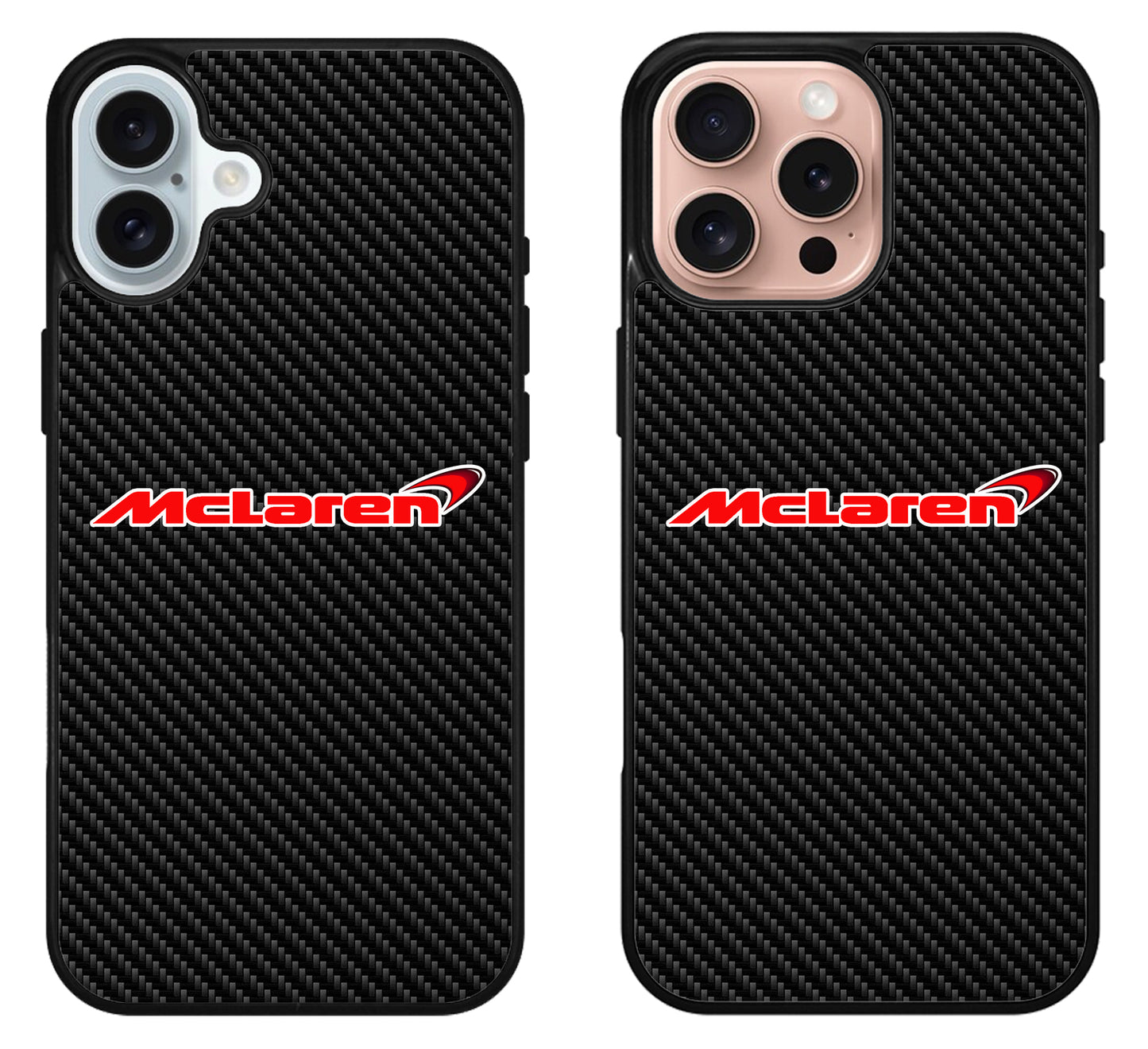 Mclaren Red Carbon iPhone 16 | 16 Plus | 16 Pro | 16 Pro Max Case