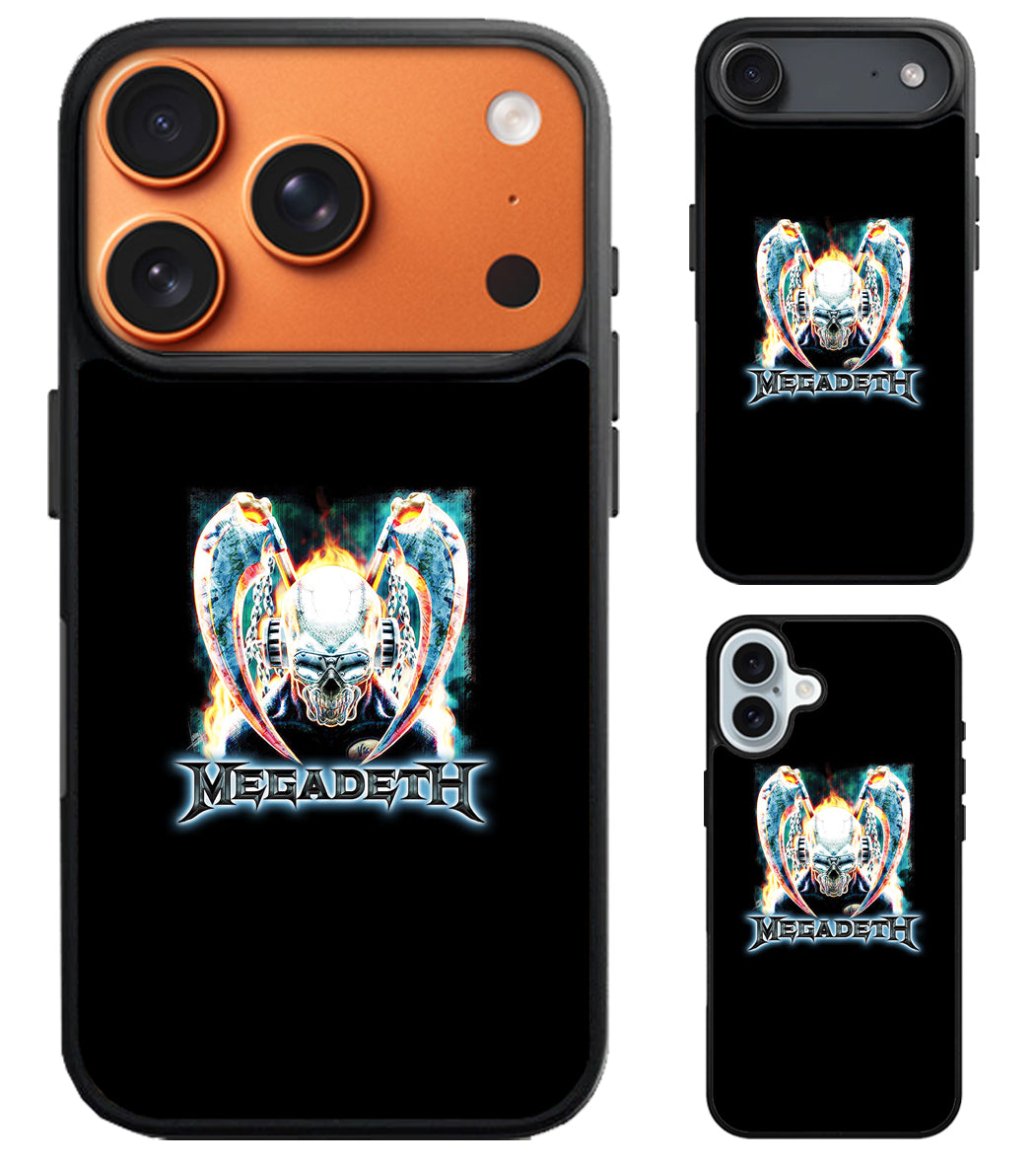 Megadeth Logo iPhone Air | iPhone 17 | 17 Pro | 17 Pro Max Case