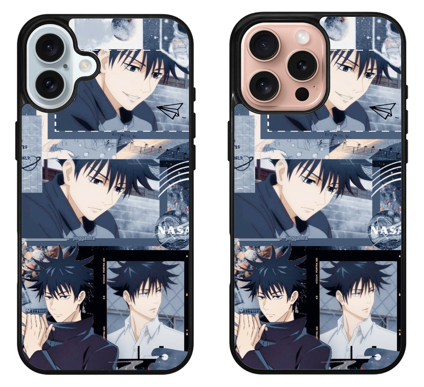 Megumi Fushiguro jujutsu kaisen Collage iPhone 16 | 16 Plus | 16 Pro | 16 Pro Max Case