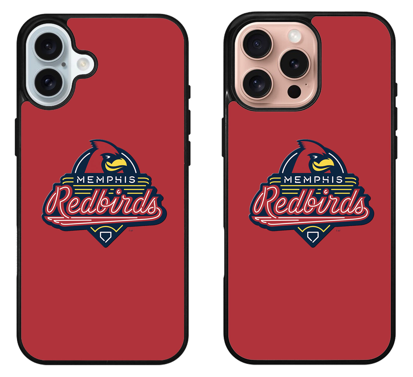 Memphis Redbirds Red iPhone 16 | 16 Plus | 16 Pro | 16 Pro Max Case