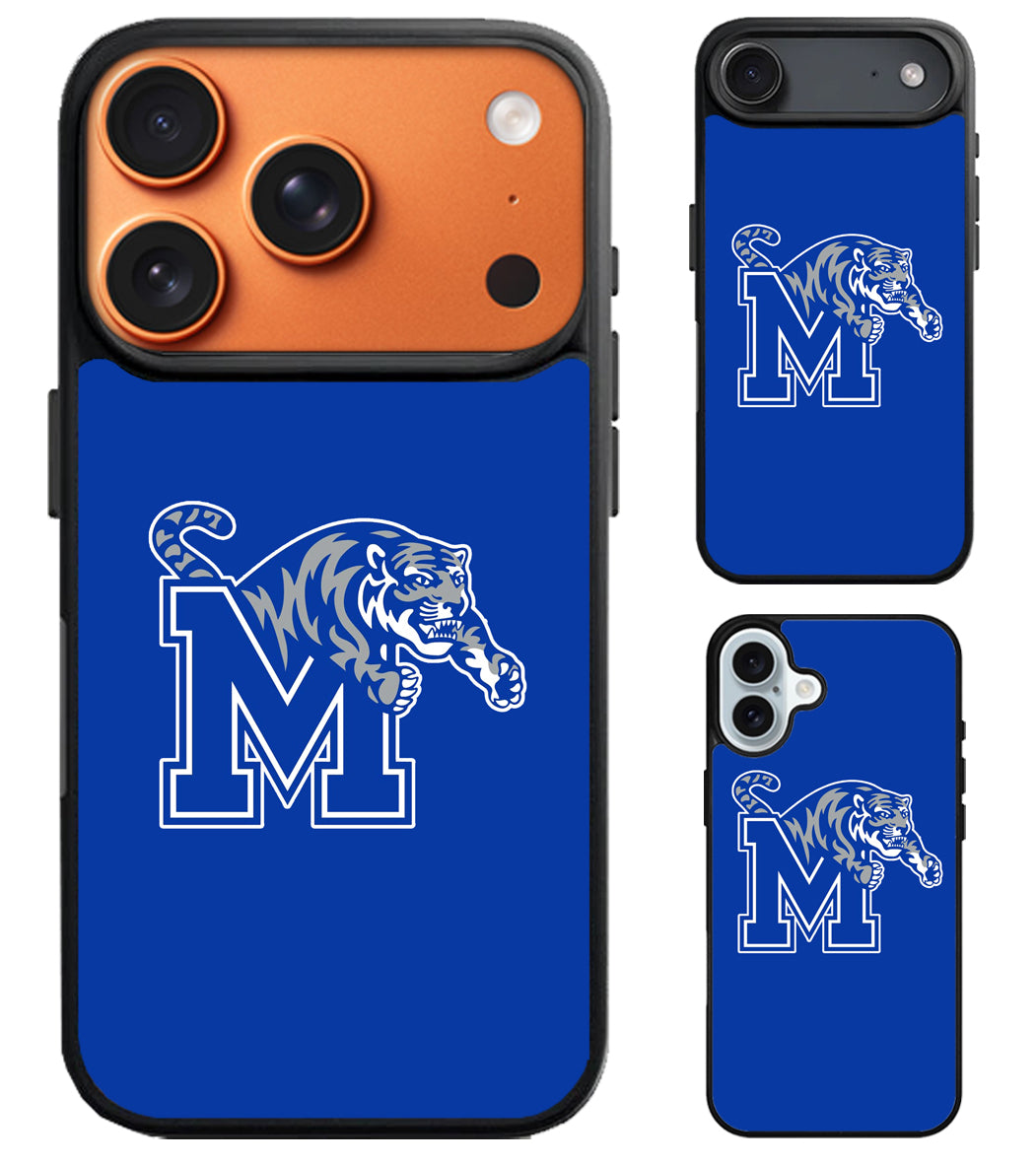 Memphis Tigers Logo Cover iPhone Air | iPhone 17 | 17 Pro | 17 Pro Max Case