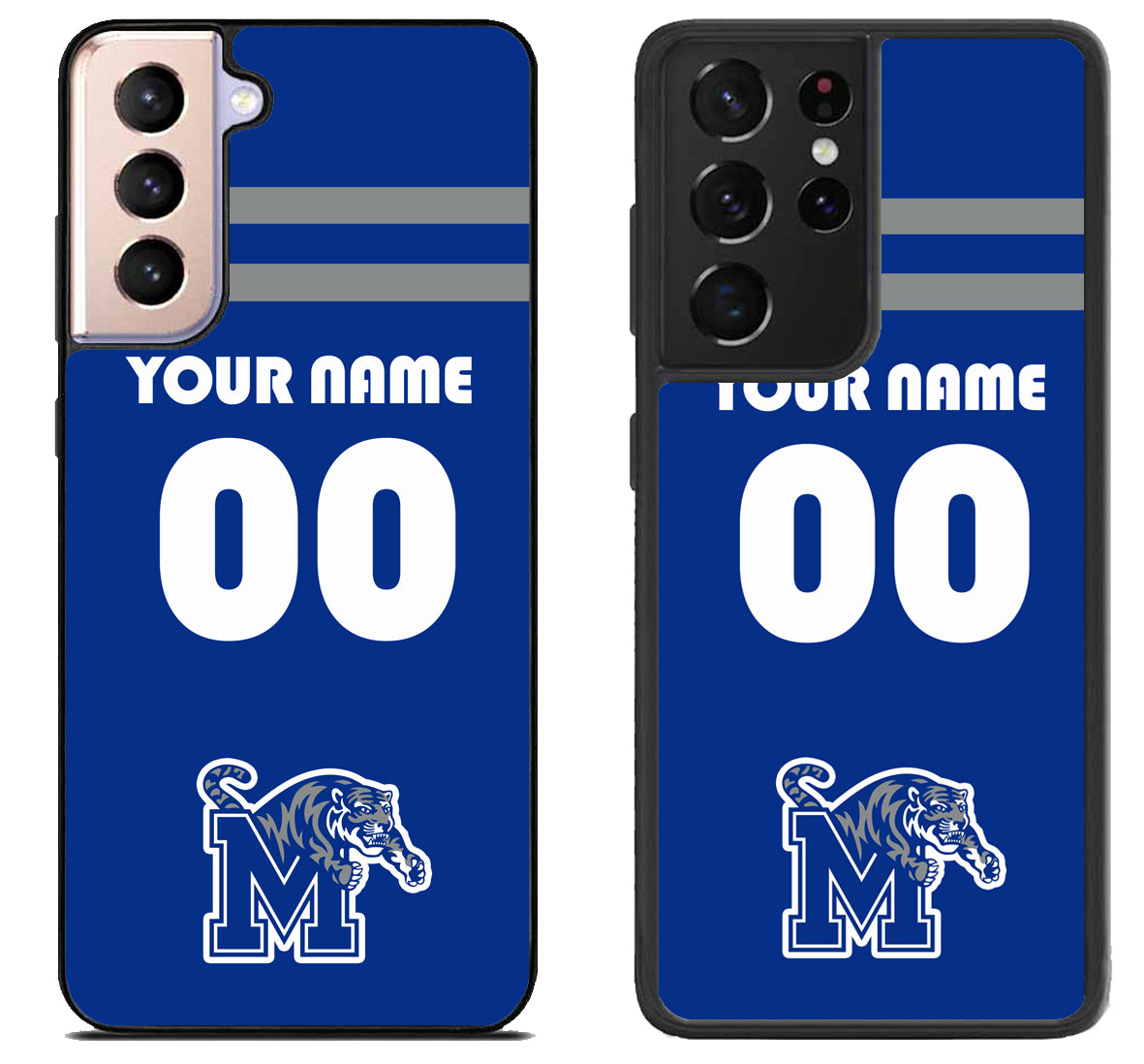 Custom Personalized Memphis Tigers Samsung Galaxy S21 | S21 FE | S21+ | S21 Ultra Case