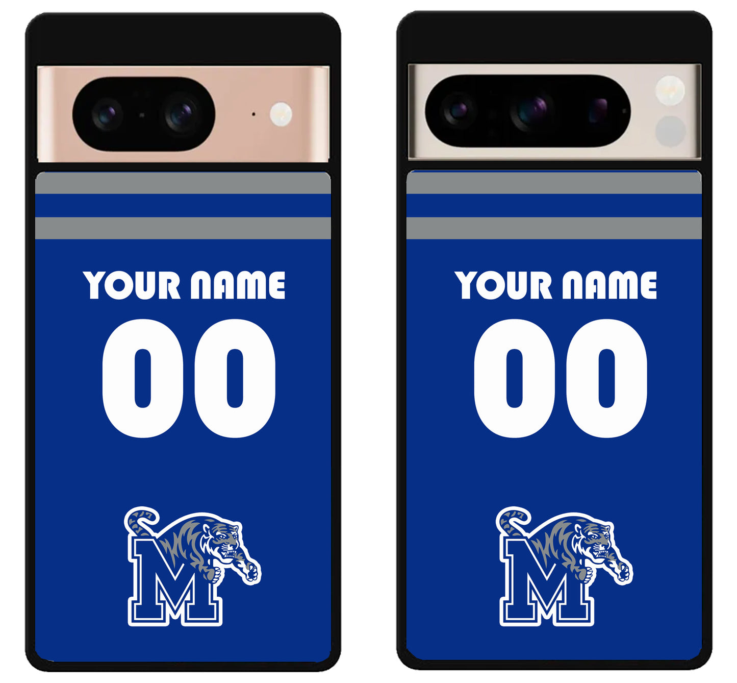 Custom Personalized Memphis Tigers Google Pixel 8 | 8 Pro Case