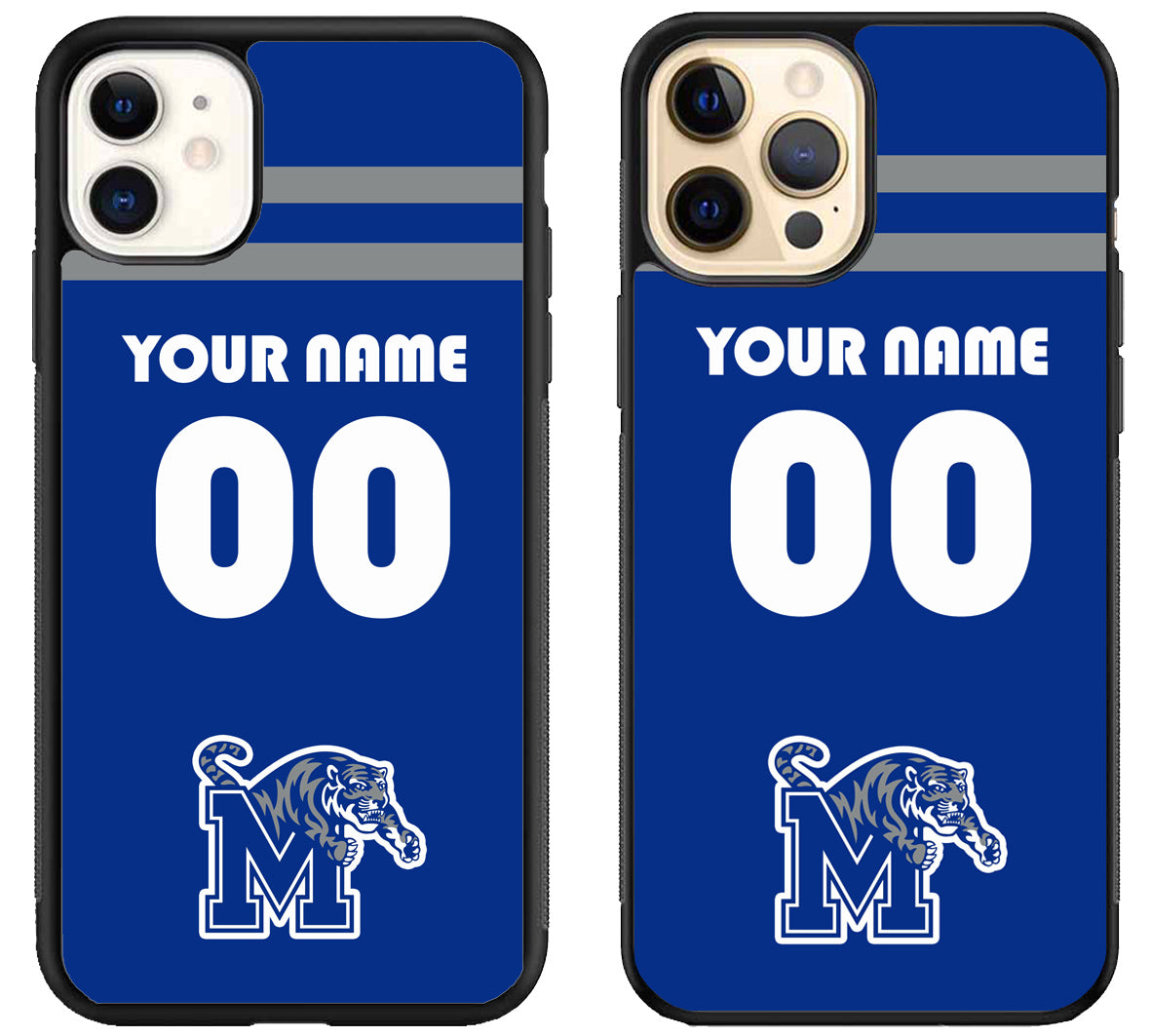 Custom Personalized Memphis Tigers iPhone 12 | 12 Mini | 12 Pro | 12 Pro Max Case