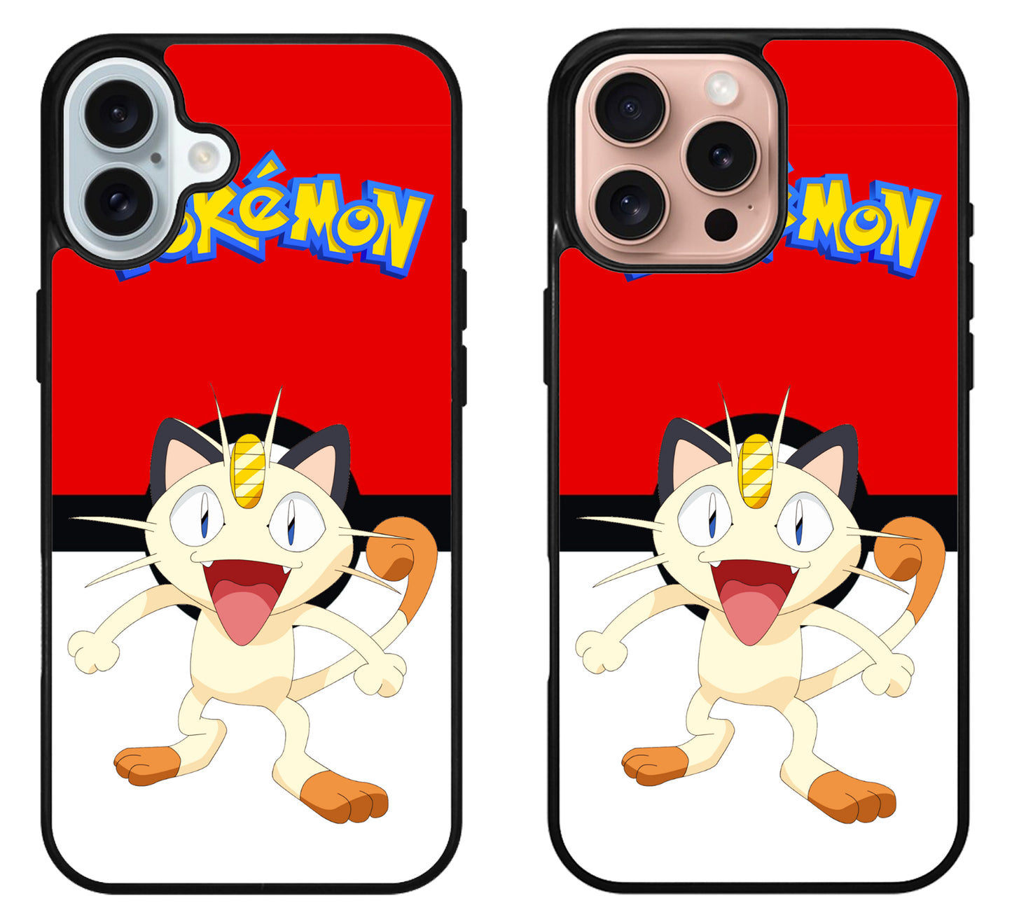 Meowth Pokemon Cool iPhone 16 | 16 Plus | 16 Pro | 16 Pro Max Case