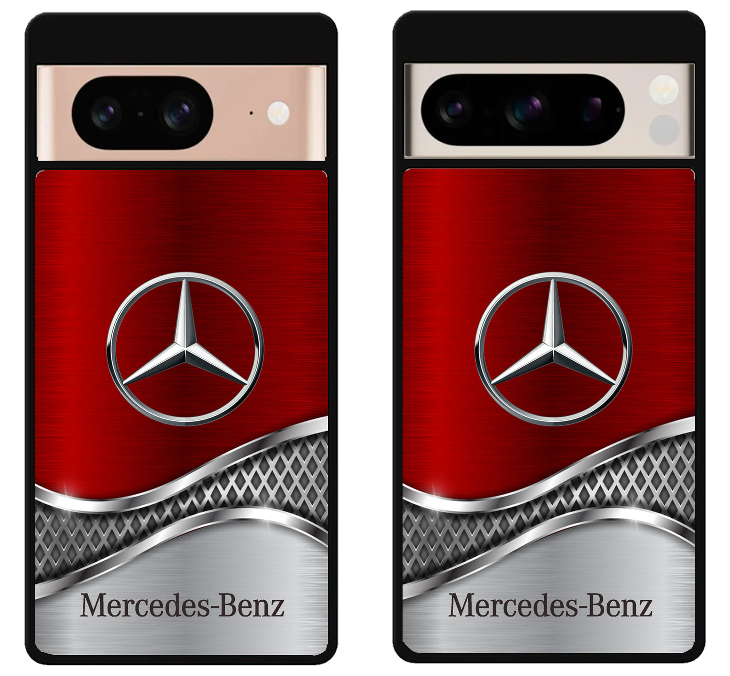 Mercedes Benz Logo Metallic Google Pixel 8 | 8 Pro Case