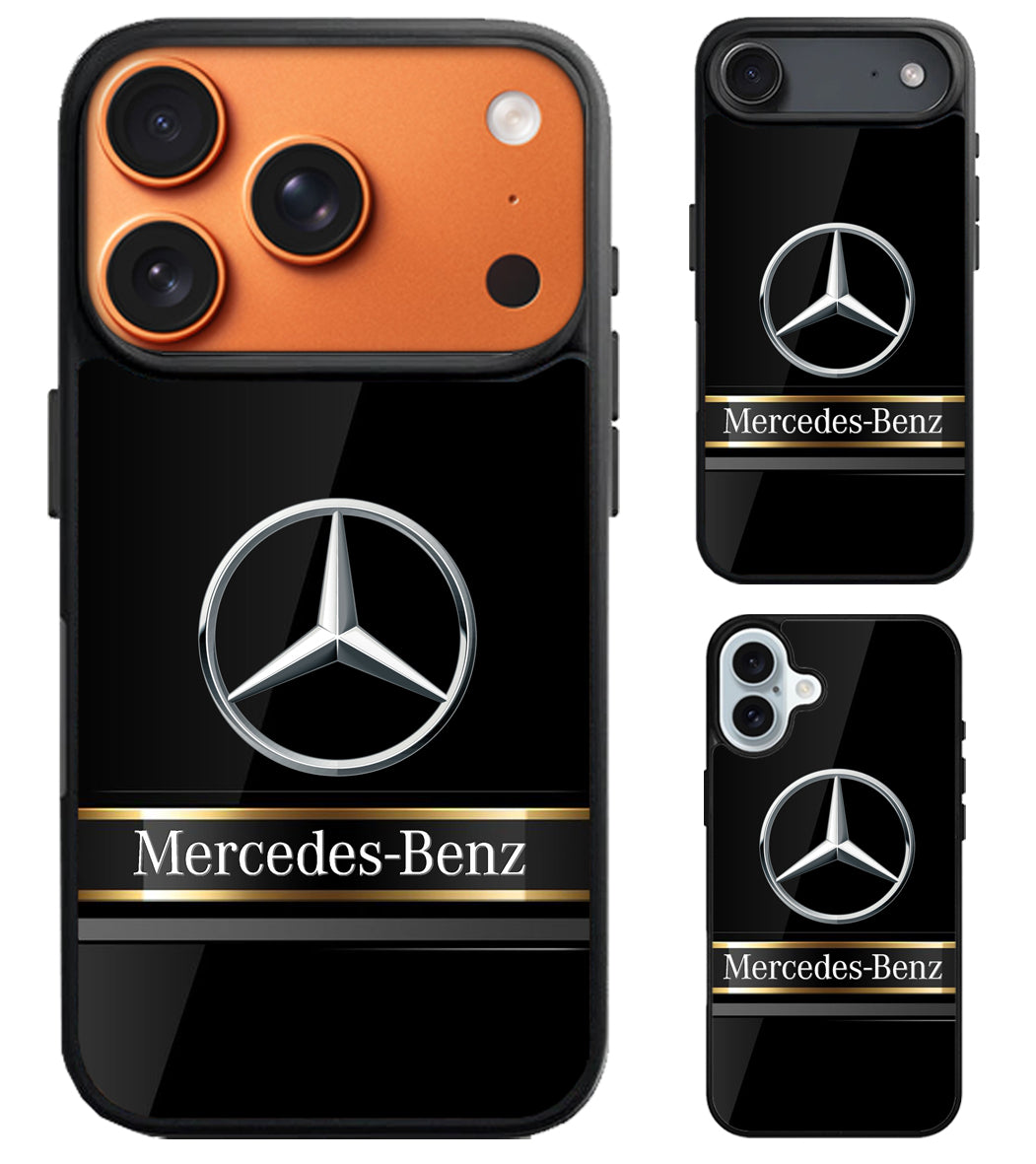 Mercedes Benz Metallic iPhone Air | iPhone 17 | 17 Pro | 17 Pro Max Case